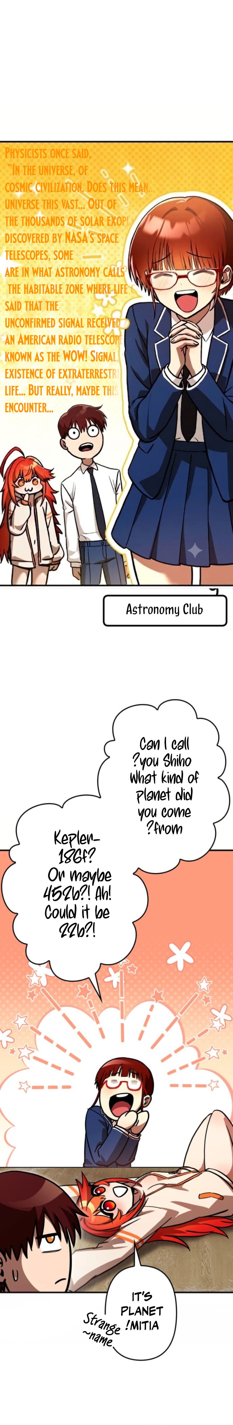 Meteor Maiden: I Was Chosen by the Galaxy's Strongest Beautiful Girl Chapter 3 — Page 11