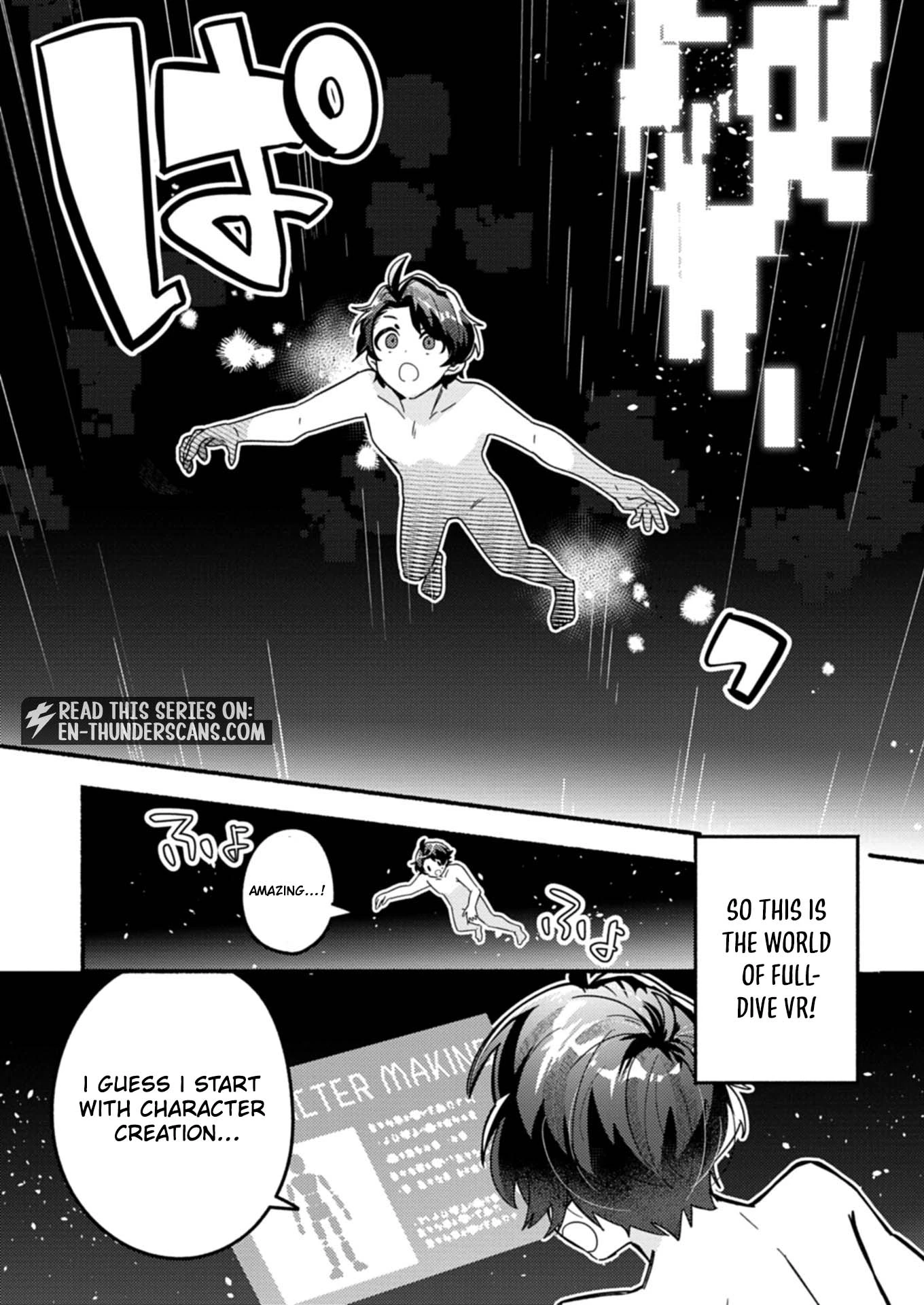 MMO! Jiyuu Ni Game Wo Kouryaku Shitara Ningen Banare Shitemashita Chapter 1.1 — Page 10