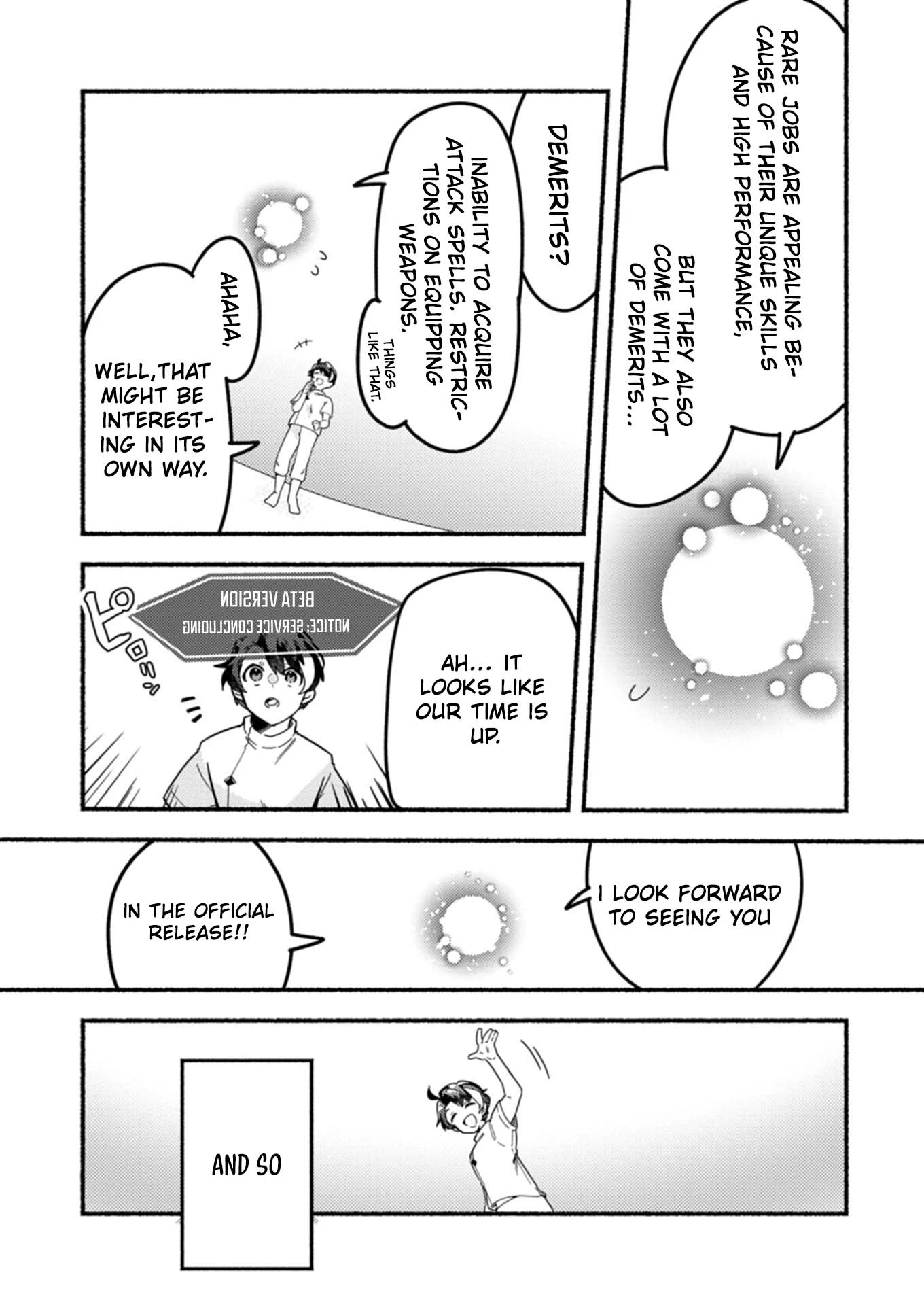 MMO! Jiyuu Ni Game Wo Kouryaku Shitara Ningen Banare Shitemashita Chapter 1.1 — Page 18