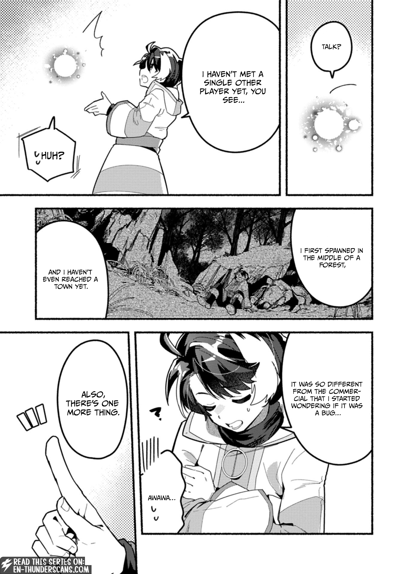 MMO! Jiyuu Ni Game Wo Kouryaku Shitara Ningen Banare Shitemashita Chapter 8.1 — Page 5