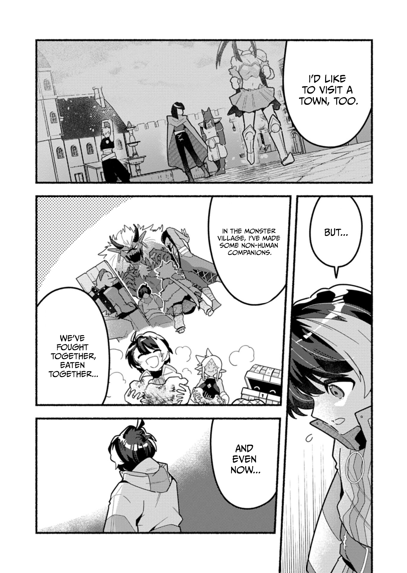 MMO! Jiyuu Ni Game Wo Kouryaku Shitara Ningen Banare Shitemashita Chapter 8.1 — Page 6