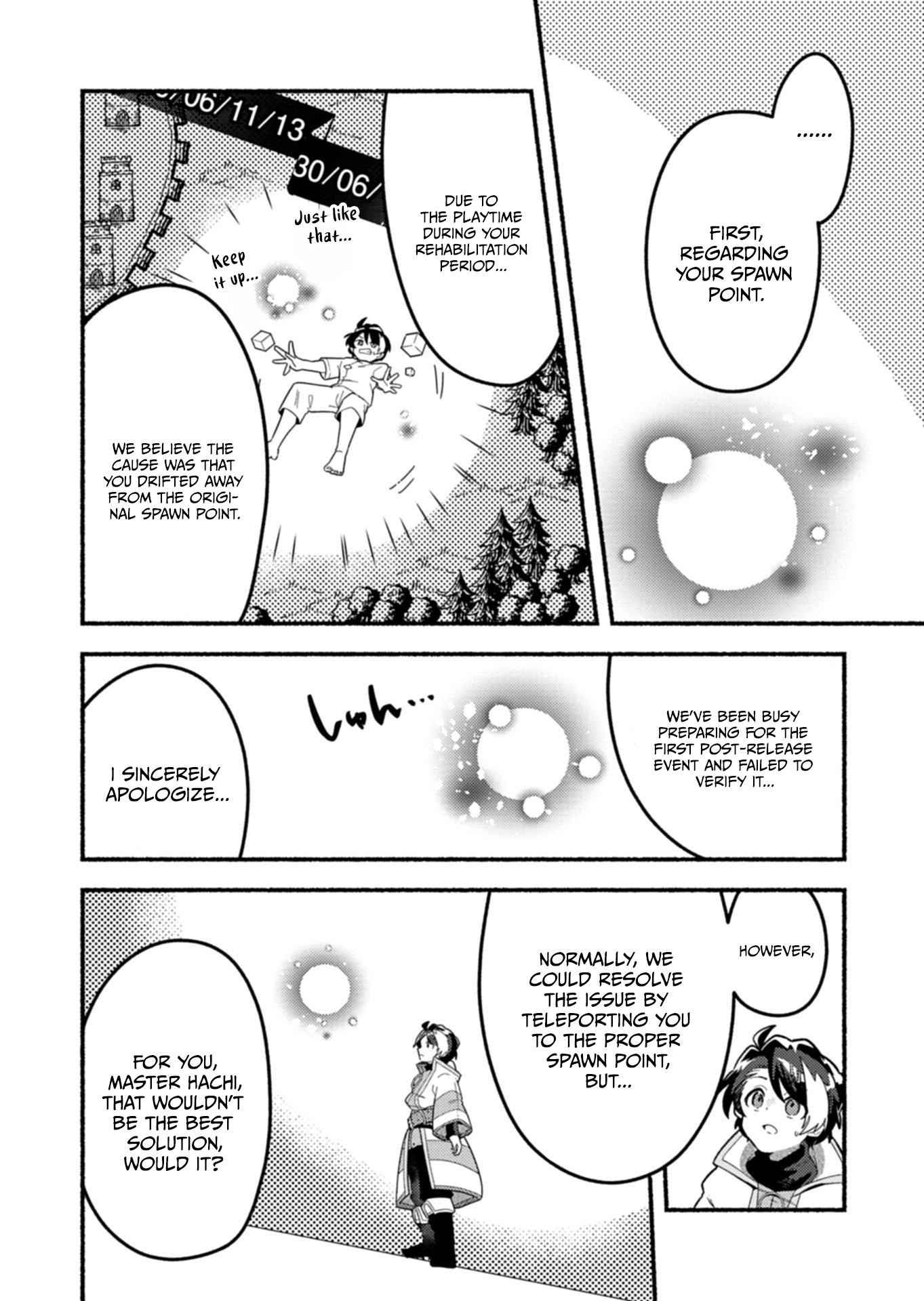 MMO! Jiyuu Ni Game Wo Kouryaku Shitara Ningen Banare Shitemashita Chapter 8.1 — Page 8