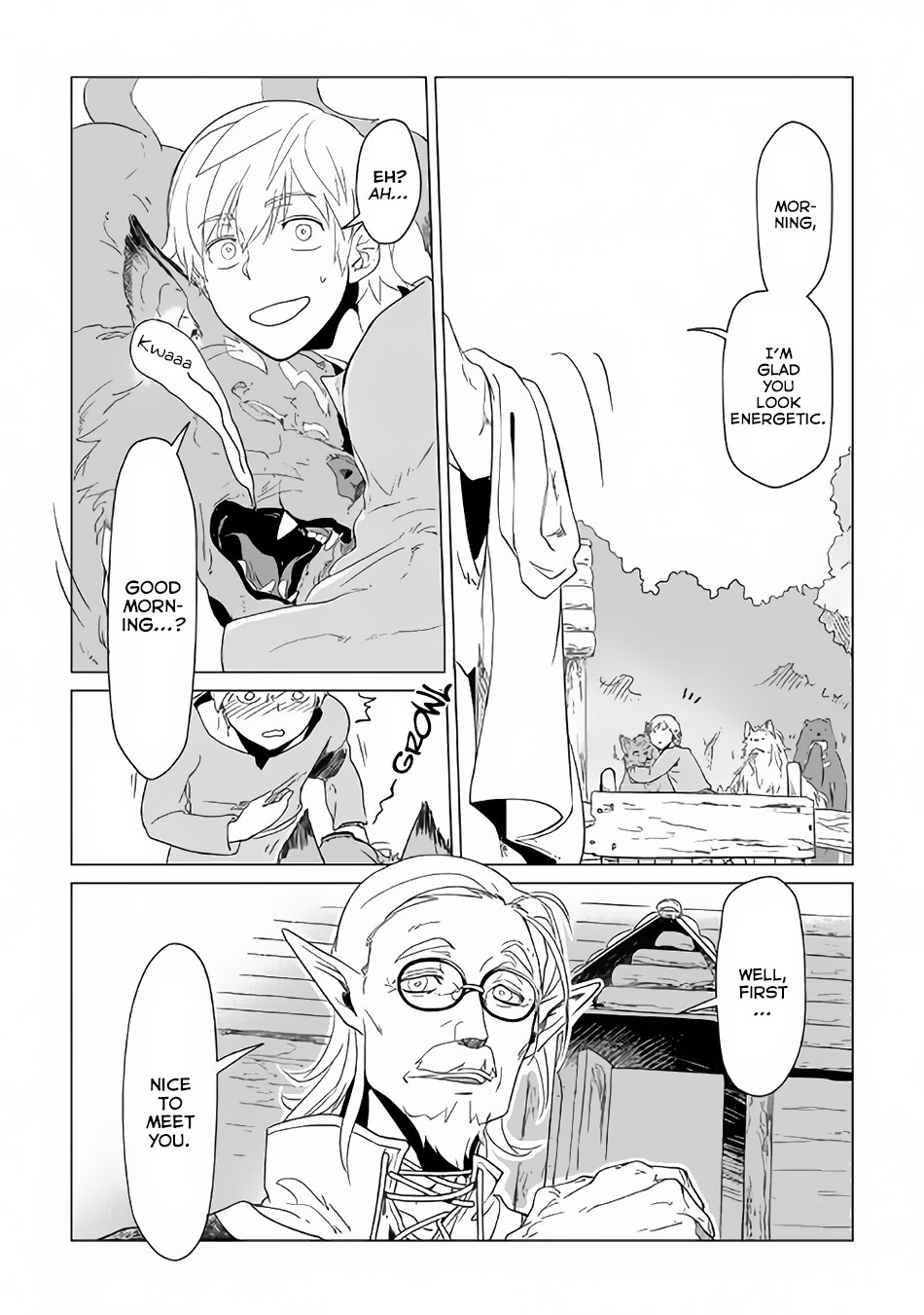 Mofumofu to Isekai Slow Life o Mezashimasu! Chapter 1 — Page 28