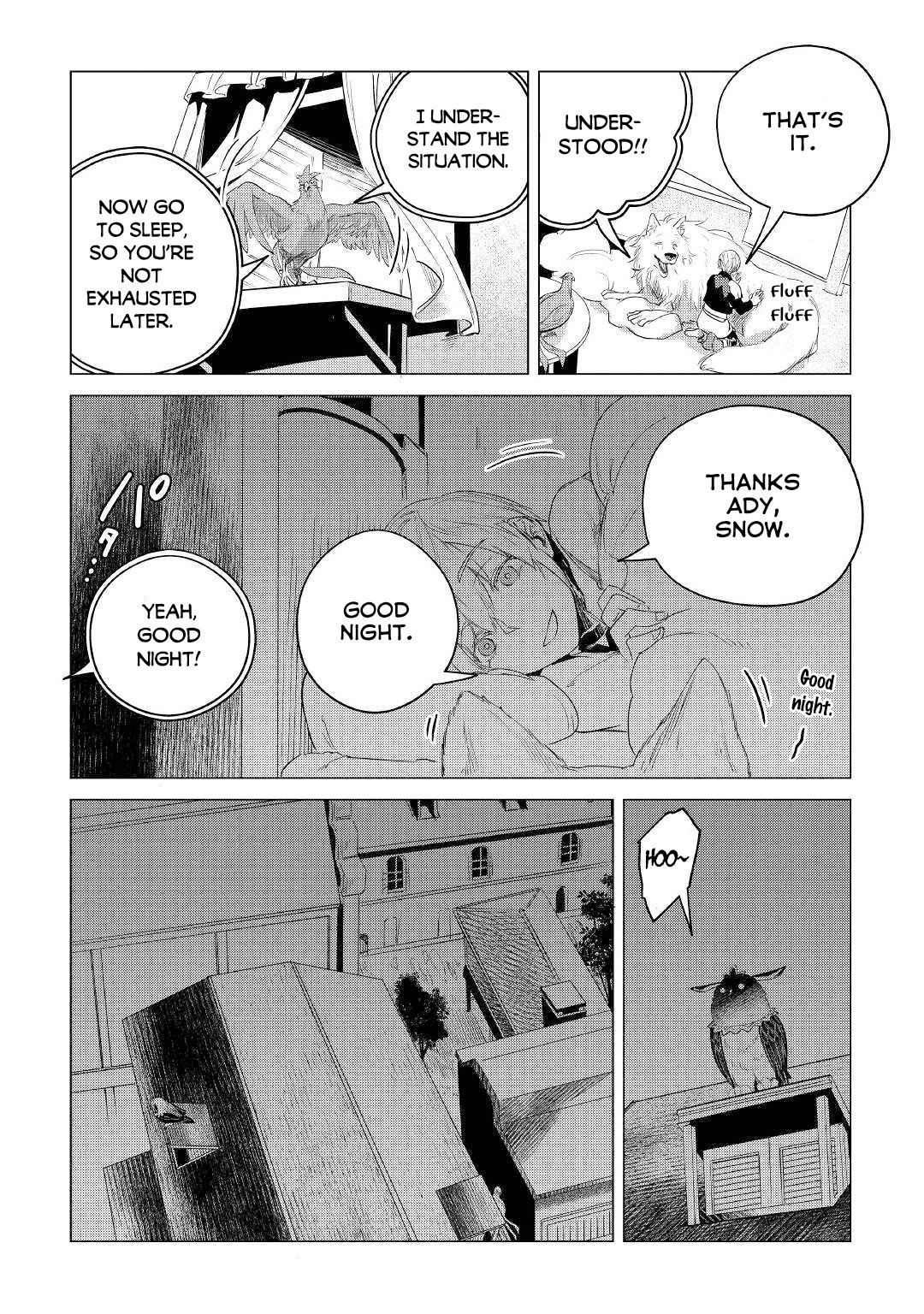 Mofumofu to Isekai Slow Life o Mezashimasu! Chapter 11 — Page 55