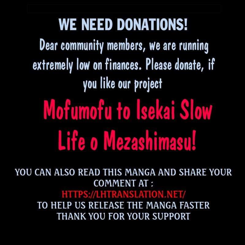 Mofumofu to Isekai Slow Life o Mezashimasu! Chapter 11 — Page 62