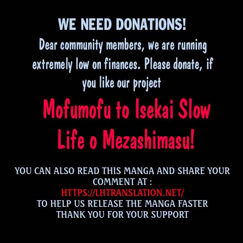 Mofumofu to Isekai Slow Life o Mezashimasu! Chapter 14 — Page 28