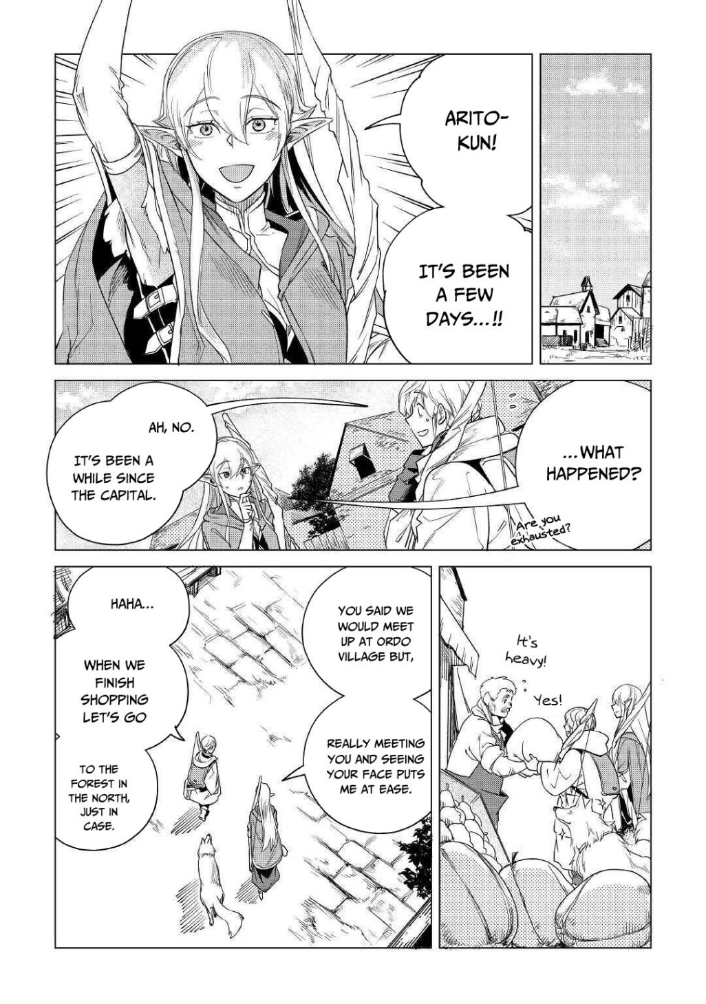 Mofumofu to Isekai Slow Life o Mezashimasu! Chapter 17.1 — Page 11