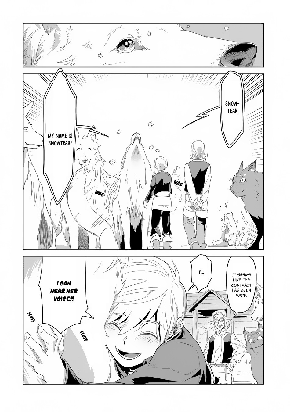 Mofumofu to Isekai Slow Life o Mezashimasu! Chapter 2 — Page 32