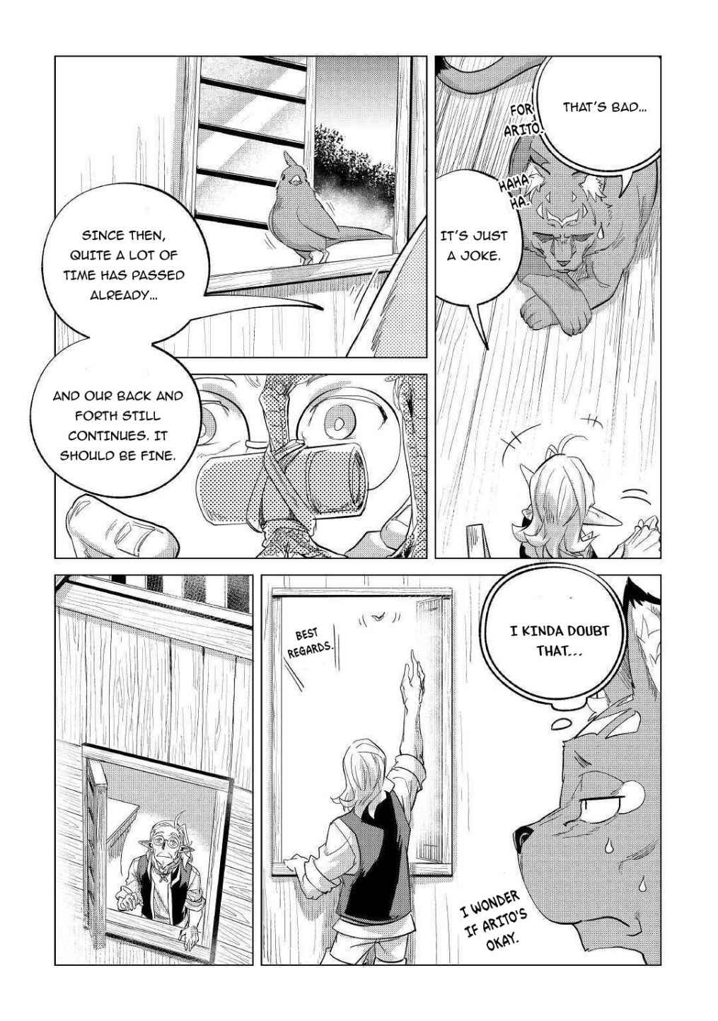 Mofumofu to Isekai Slow Life o Mezashimasu! Chapter 20.1 — Page 10