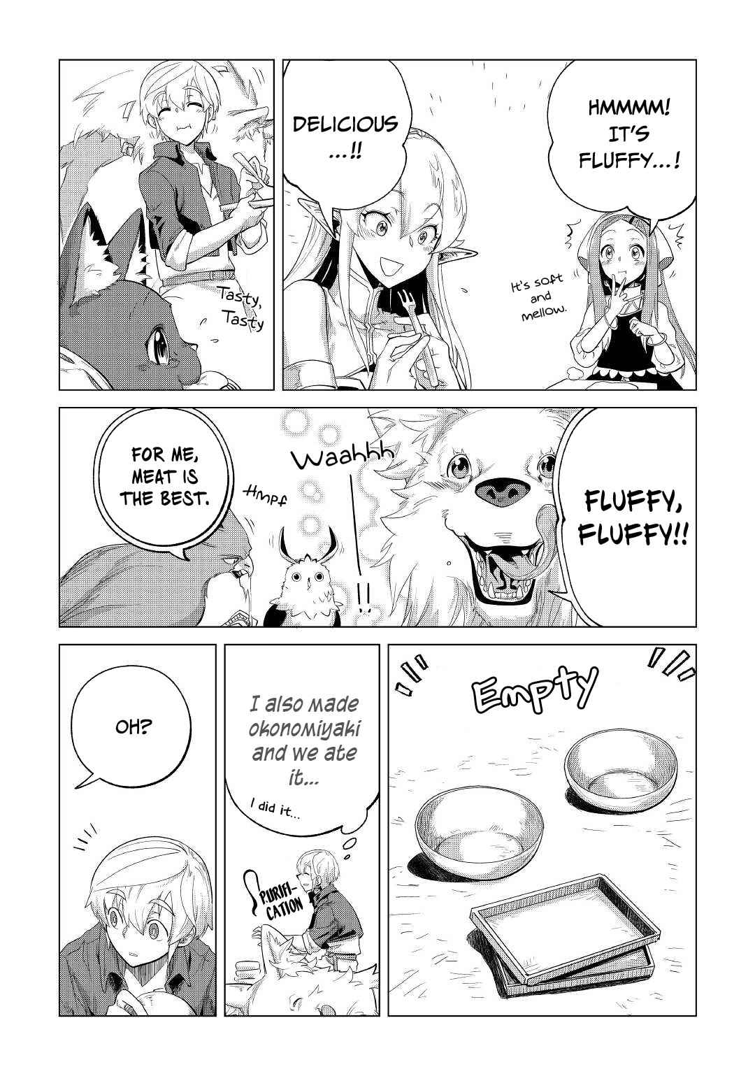 Mofumofu to Isekai Slow Life o Mezashimasu! Chapter 27 — Page 36