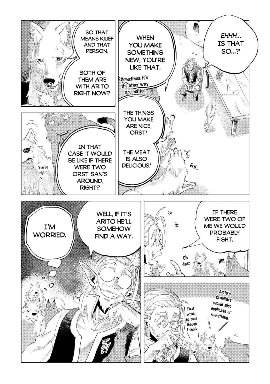 Mofumofu to Isekai Slow Life o Mezashimasu! Chapter 28 — Page 45