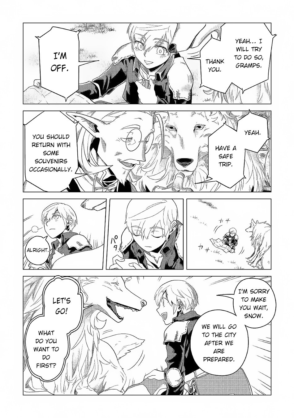 Mofumofu to Isekai Slow Life o Mezashimasu! Chapter 3 — Page 44