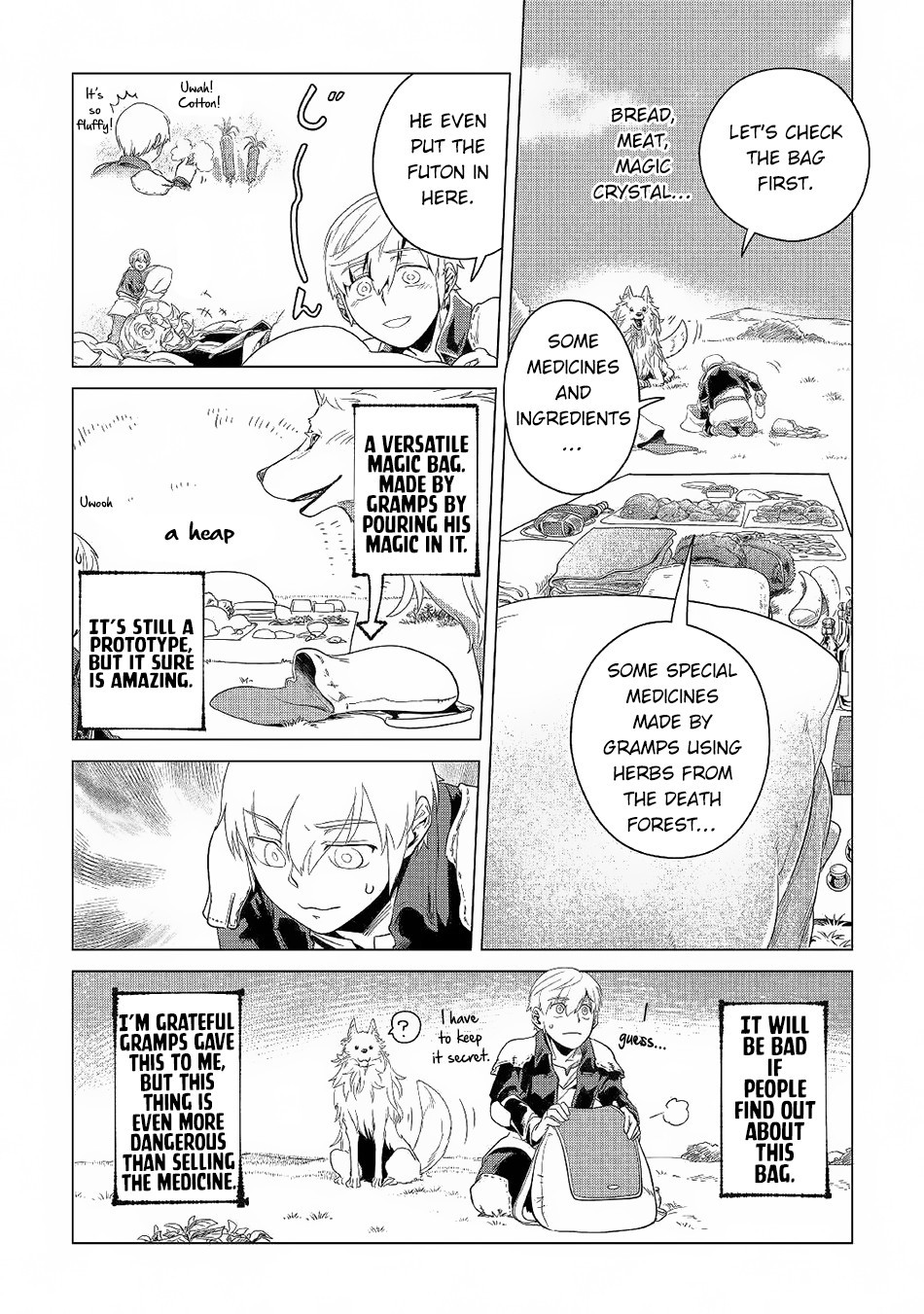 Mofumofu to Isekai Slow Life o Mezashimasu! Chapter 3 — Page 45