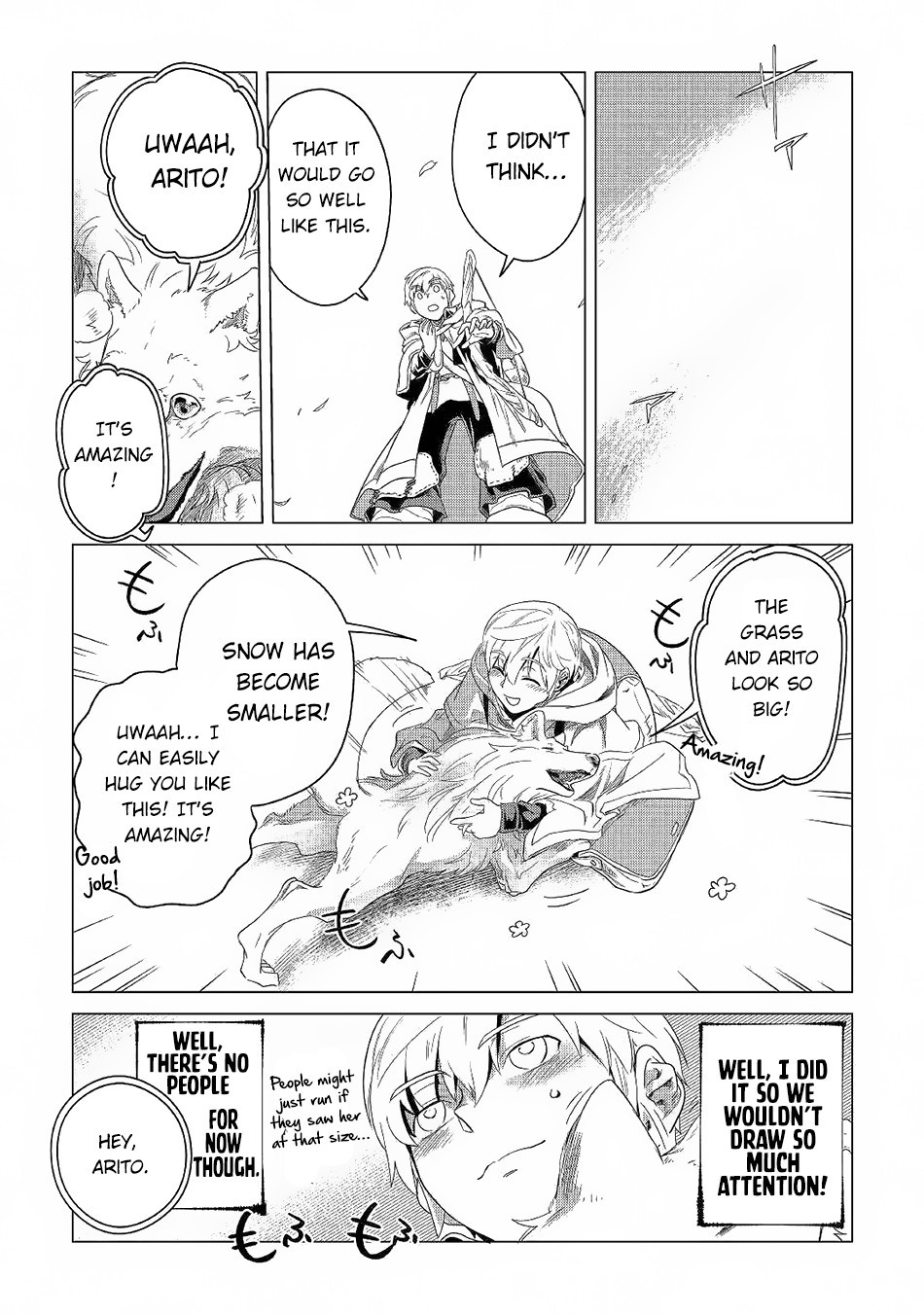 Mofumofu to Isekai Slow Life o Mezashimasu! Chapter 3 — Page 47