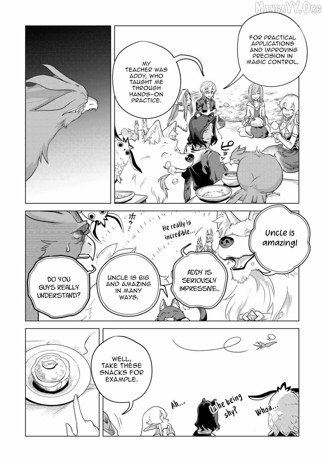 Mofumofu to Isekai Slow Life o Mezashimasu! Chapter 54 — Page 8
