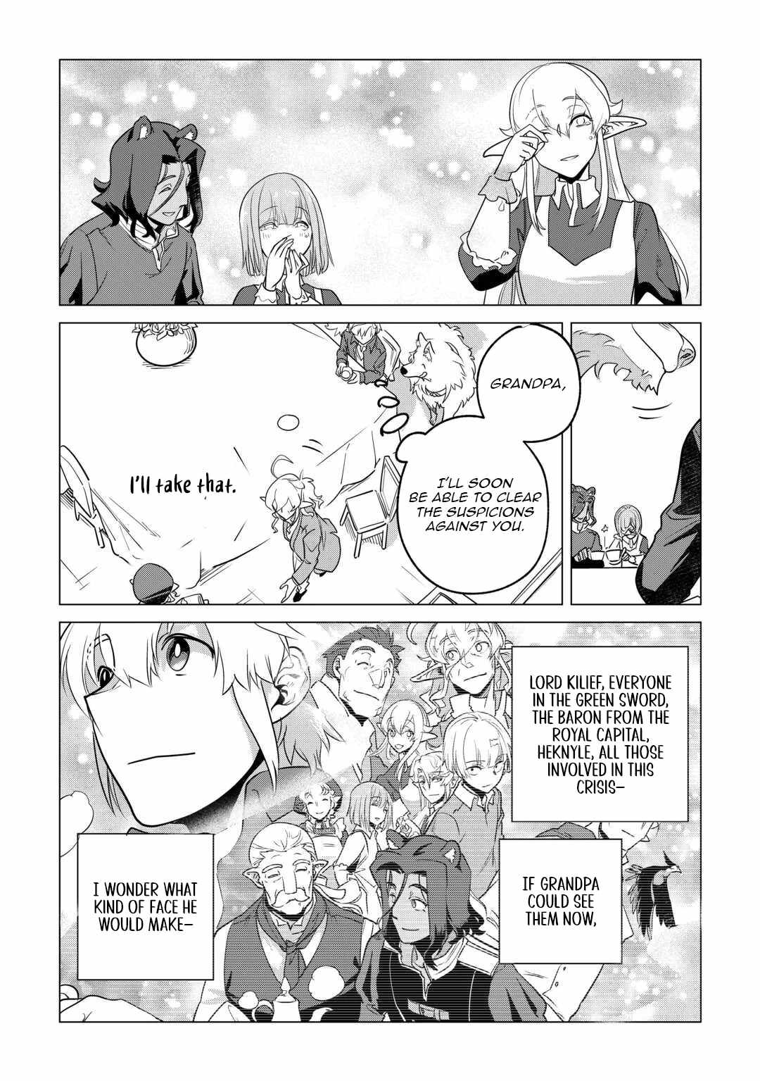 Mofumofu to Isekai Slow Life o Mezashimasu! Chapter 59 — Page 30