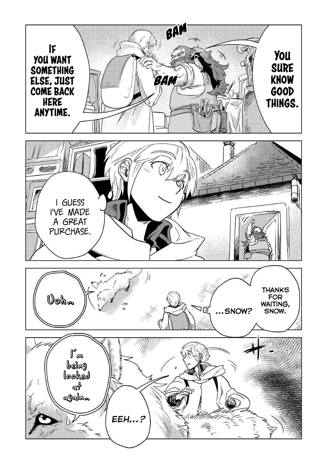 Mofumofu to Isekai Slow Life o Mezashimasu! Chapter 6 — Page 46