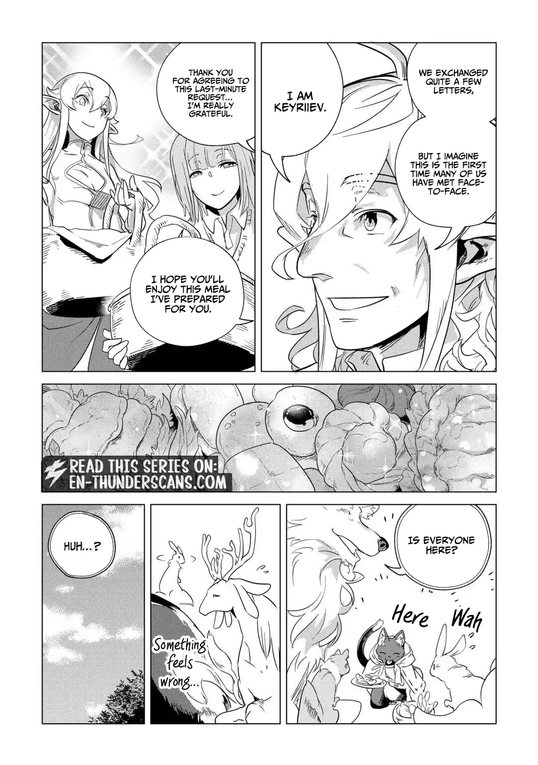 Mofumofu to Isekai Slow Life o Mezashimasu! Chapter 69 — Page 34