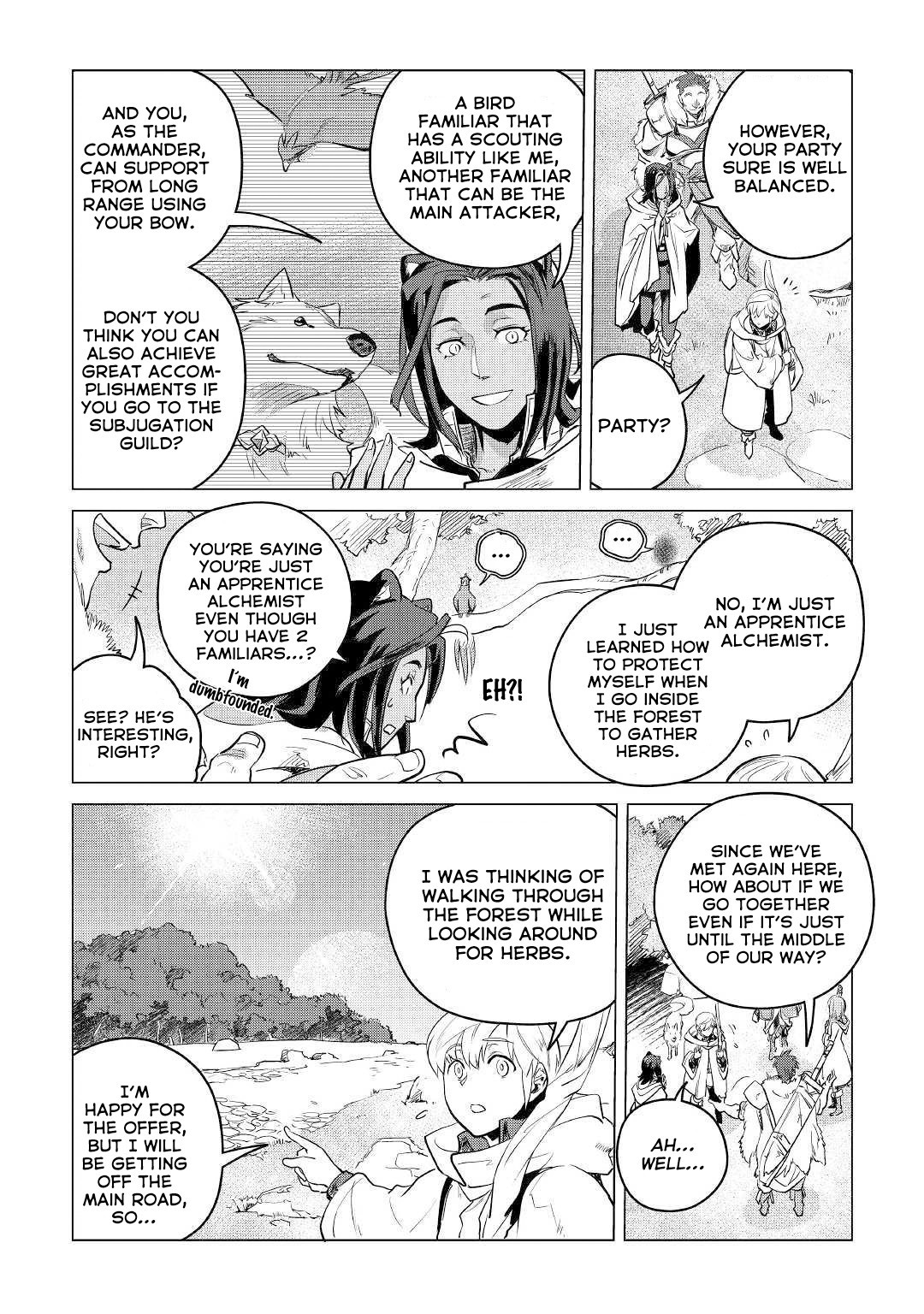 Mofumofu to Isekai Slow Life o Mezashimasu! Chapter 8 — Page 46