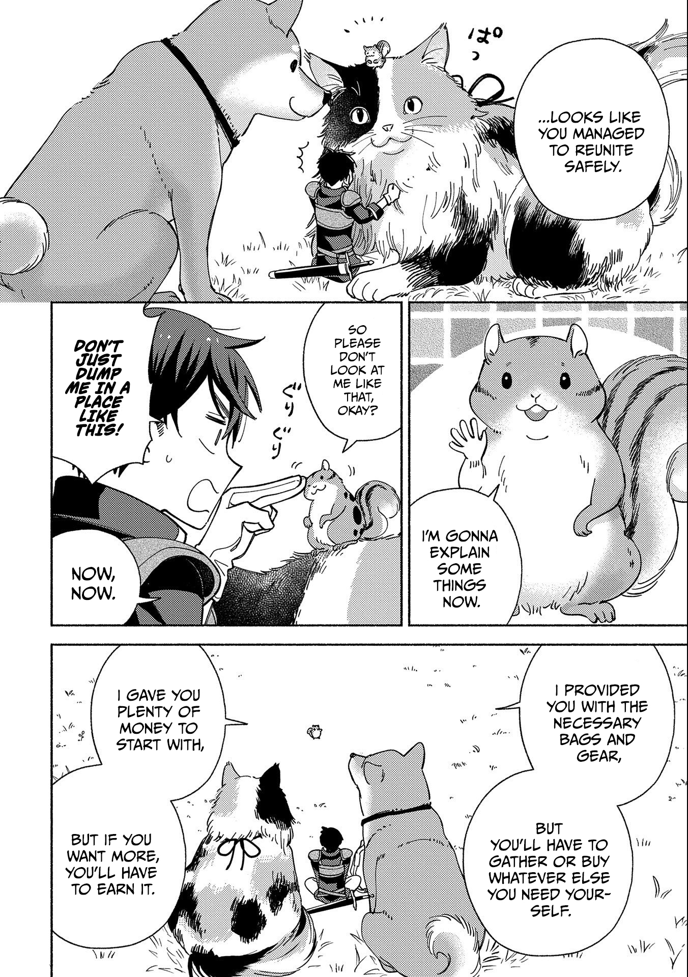 Mofumofu to Mukumuku to Isekai Hyouryuu Seikatsu Chapter 1 — Page 26