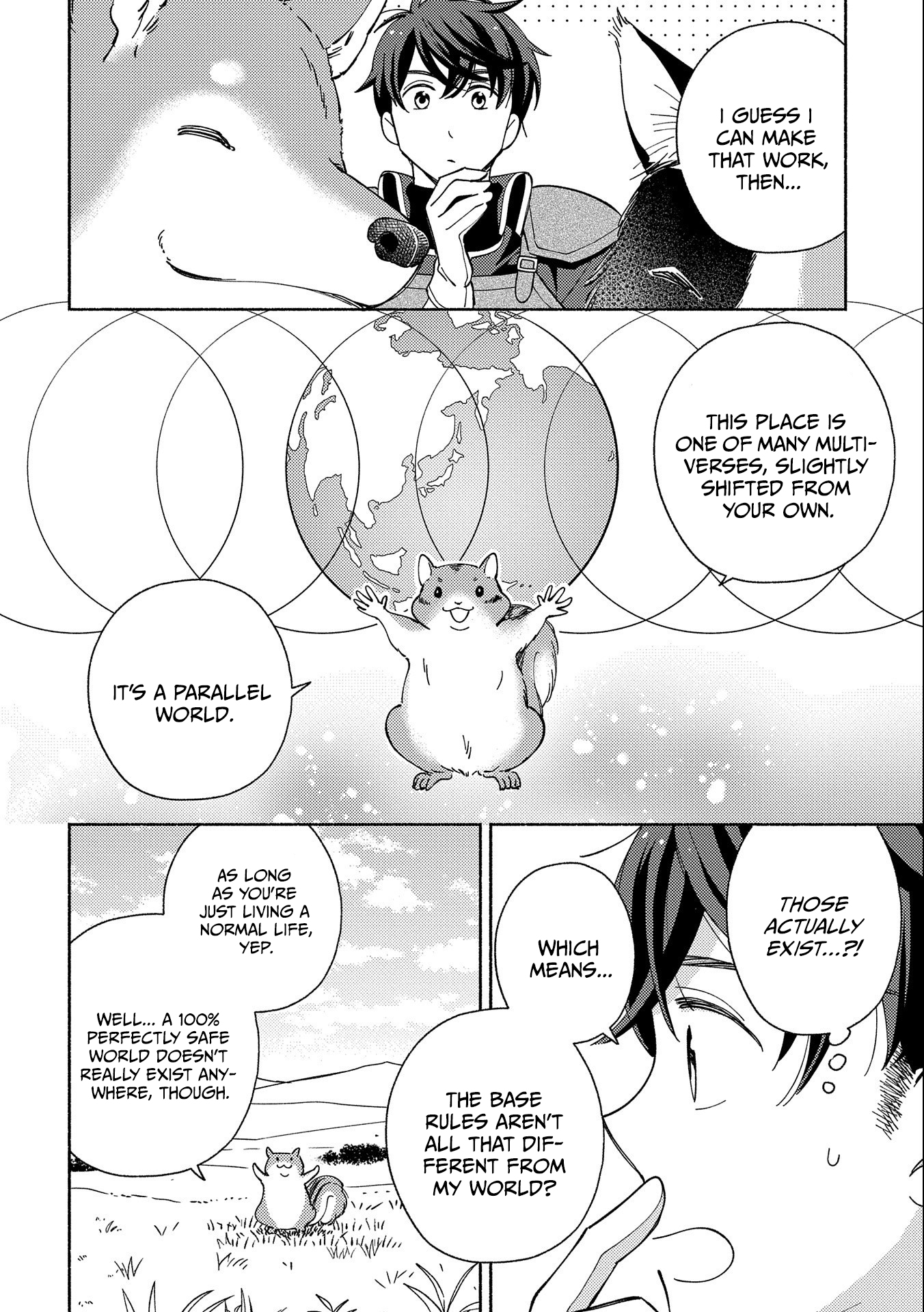 Mofumofu to Mukumuku to Isekai Hyouryuu Seikatsu Chapter 1 — Page 28
