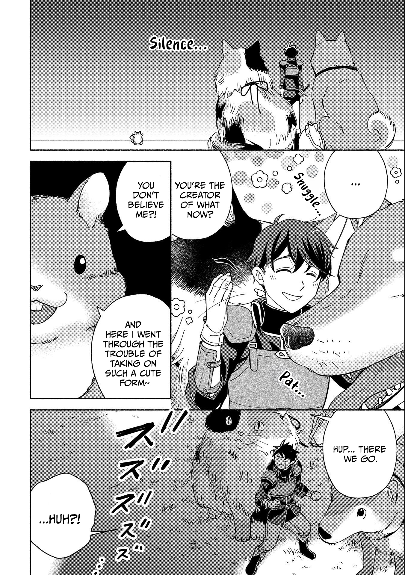 Mofumofu to Mukumuku to Isekai Hyouryuu Seikatsu Chapter 1 — Page 32