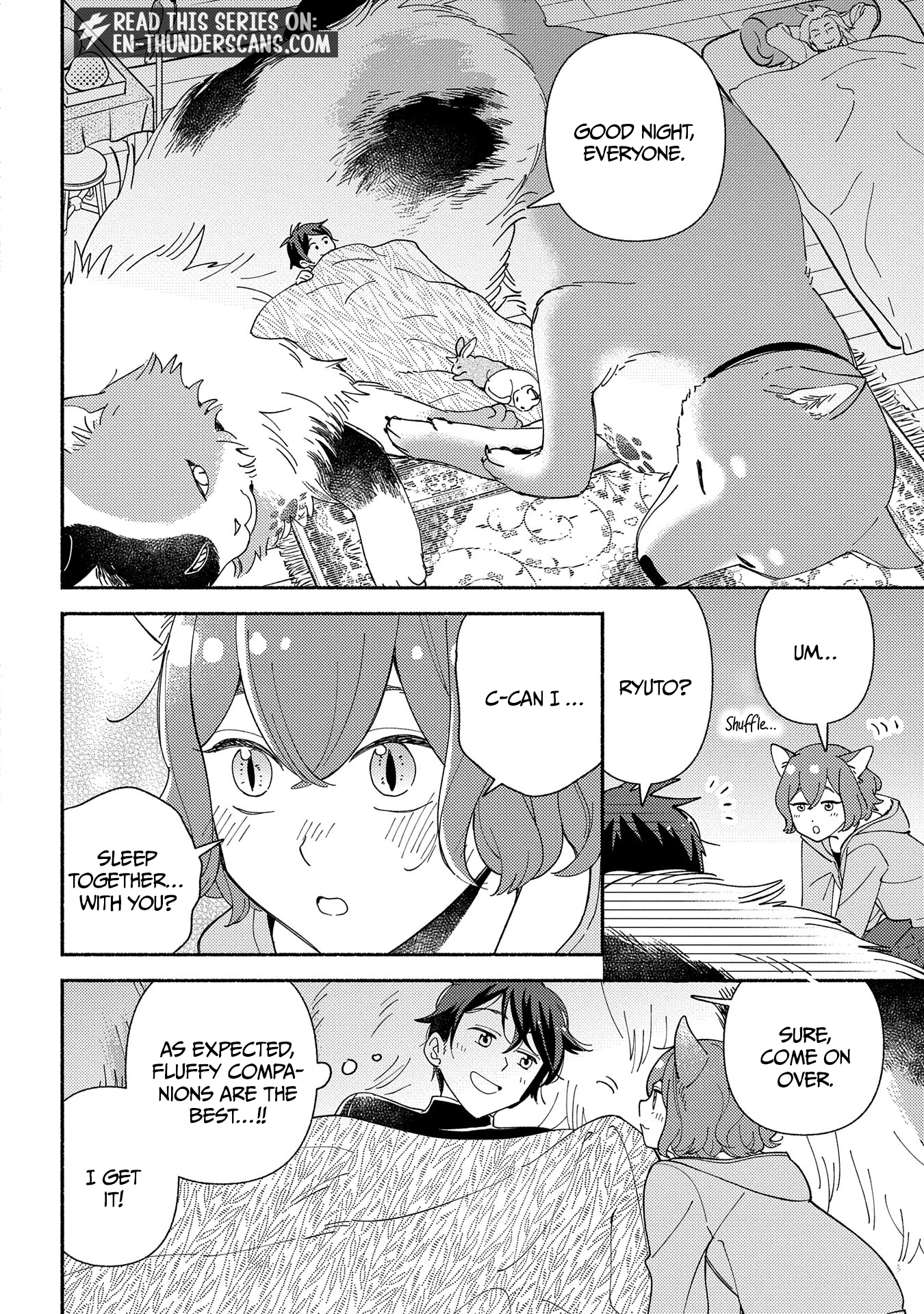 Mofumofu to Mukumuku to Isekai Hyouryuu Seikatsu Chapter 12 — Page 23