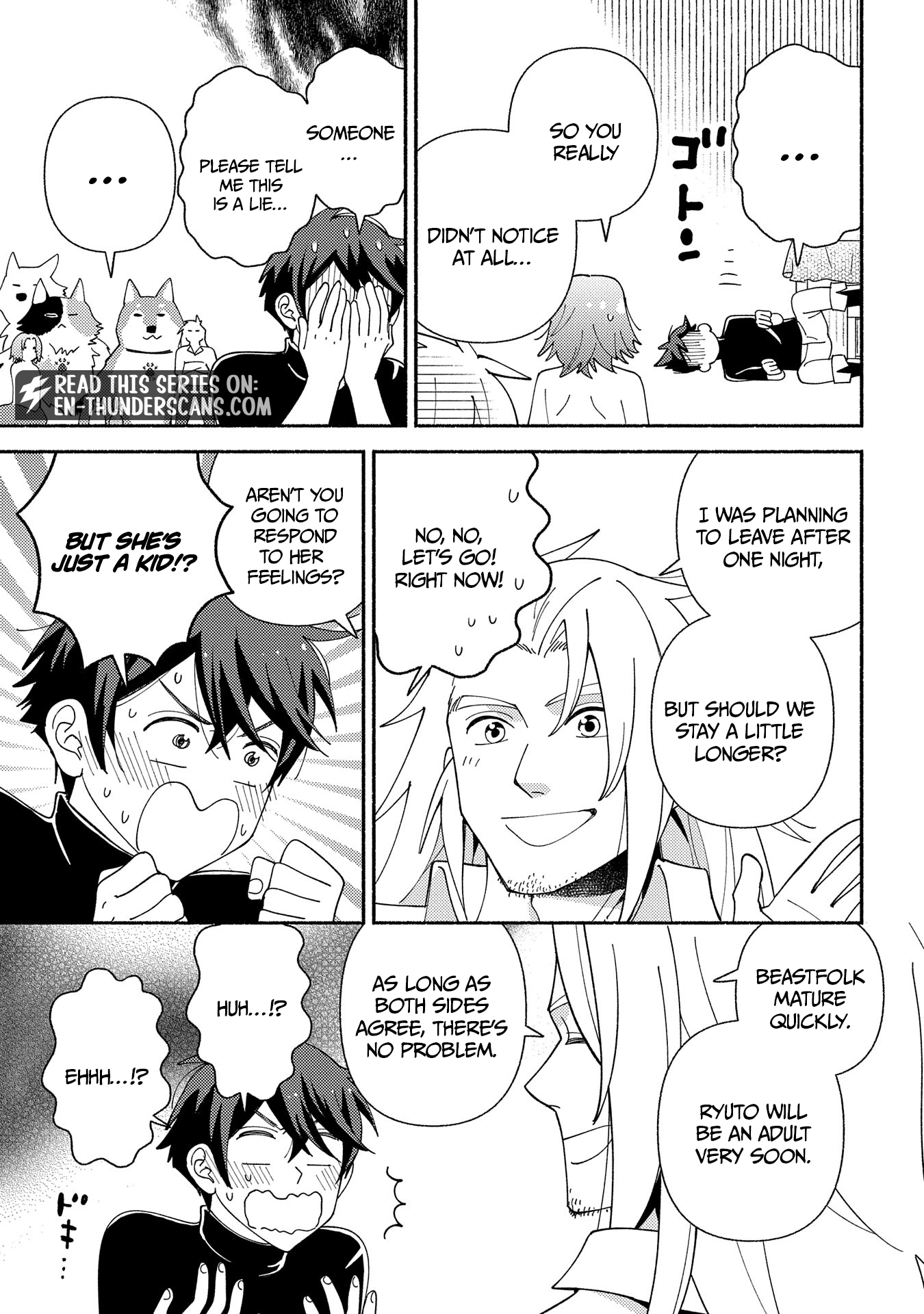Mofumofu to Mukumuku to Isekai Hyouryuu Seikatsu Chapter 12 — Page 28