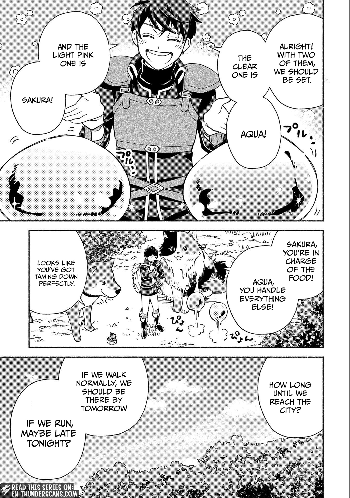Mofumofu to Mukumuku to Isekai Hyouryuu Seikatsu Chapter 2 — Page 9