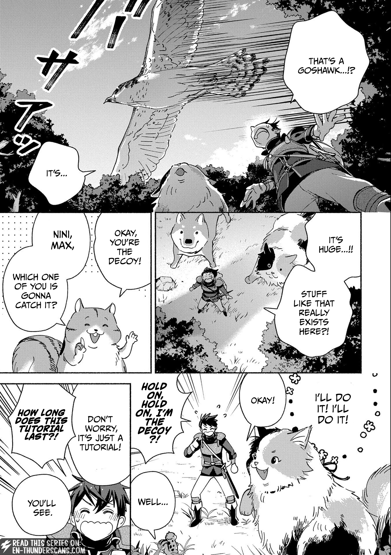 Mofumofu to Mukumuku to Isekai Hyouryuu Seikatsu Chapter 2 — Page 11