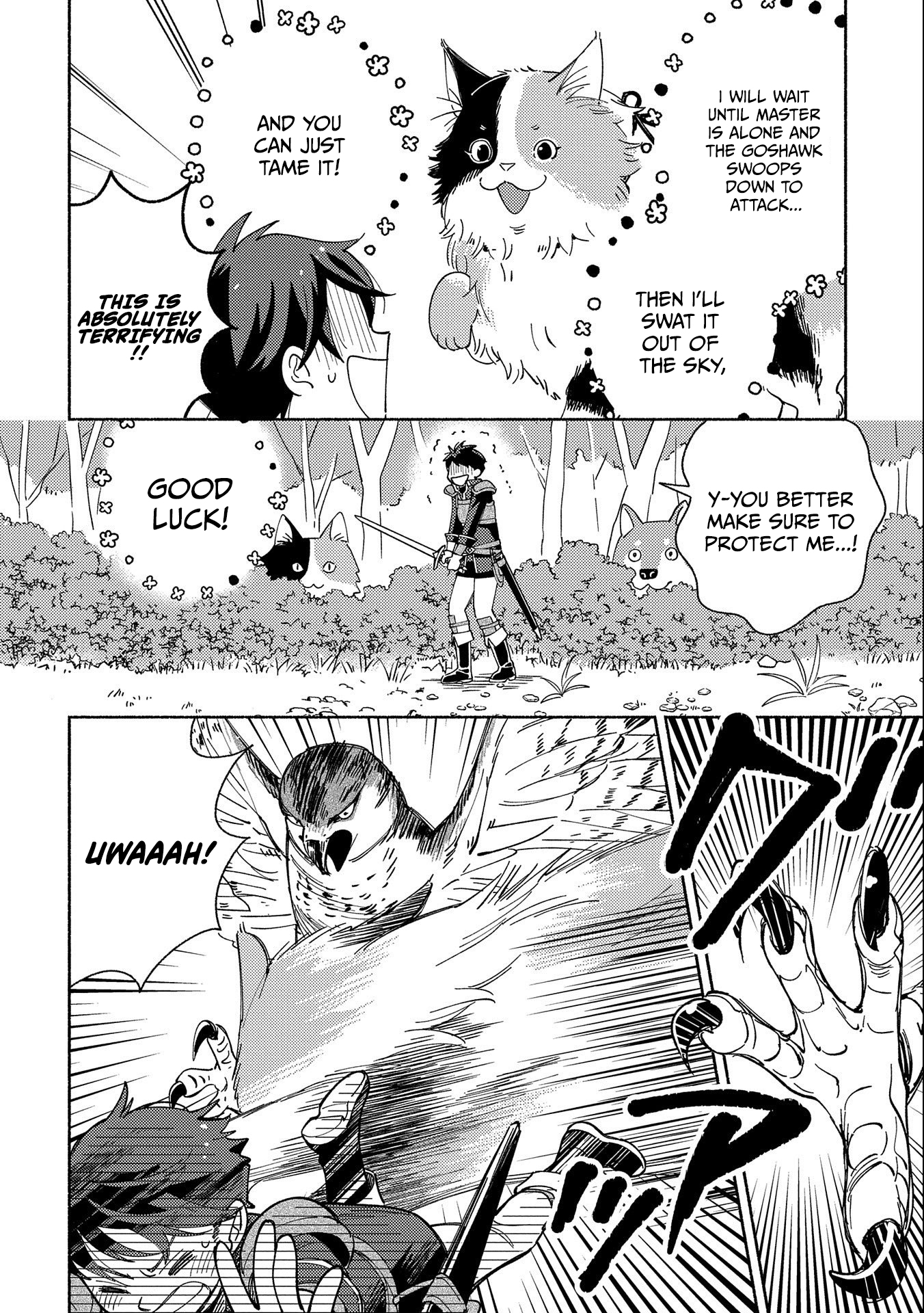Mofumofu to Mukumuku to Isekai Hyouryuu Seikatsu Chapter 2 — Page 12