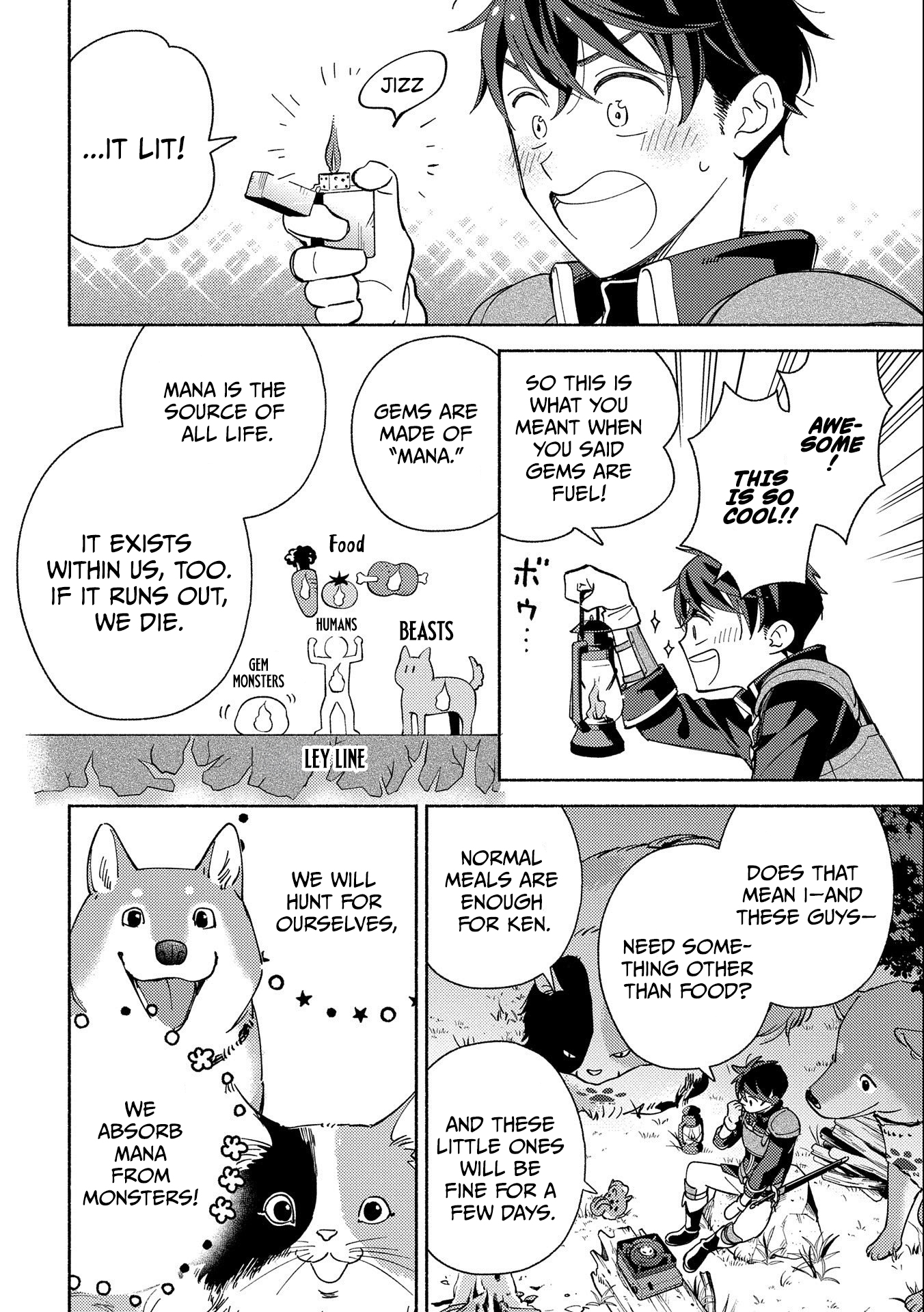 Mofumofu to Mukumuku to Isekai Hyouryuu Seikatsu Chapter 2 — Page 20