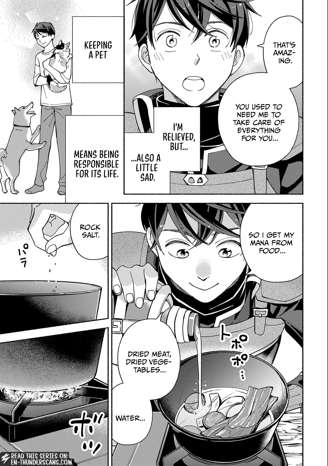 Mofumofu to Mukumuku to Isekai Hyouryuu Seikatsu Chapter 2 — Page 21