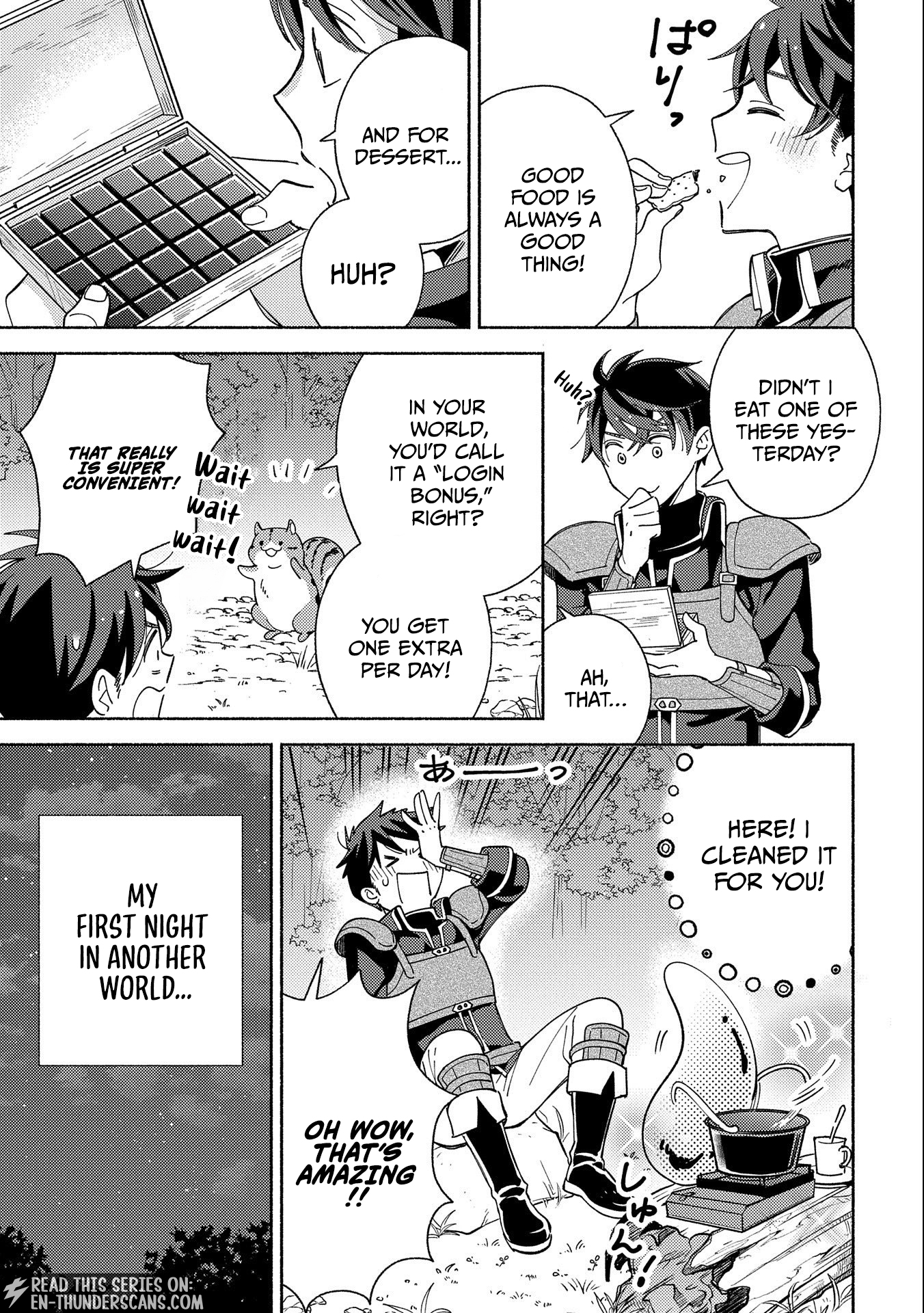 Mofumofu to Mukumuku to Isekai Hyouryuu Seikatsu Chapter 2 — Page 23