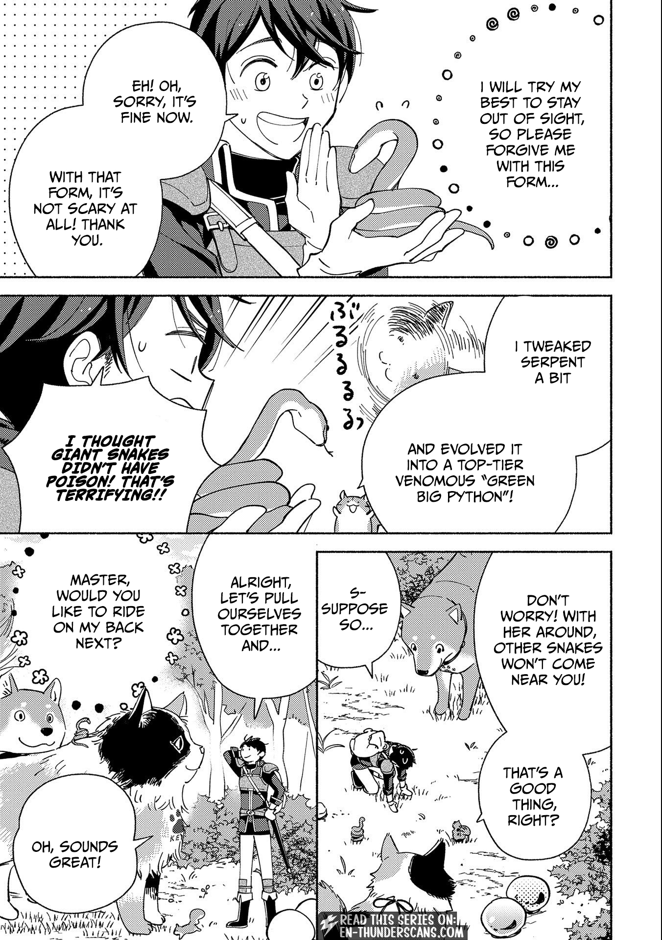 Mofumofu to Mukumuku to Isekai Hyouryuu Seikatsu Chapter 2 — Page 31