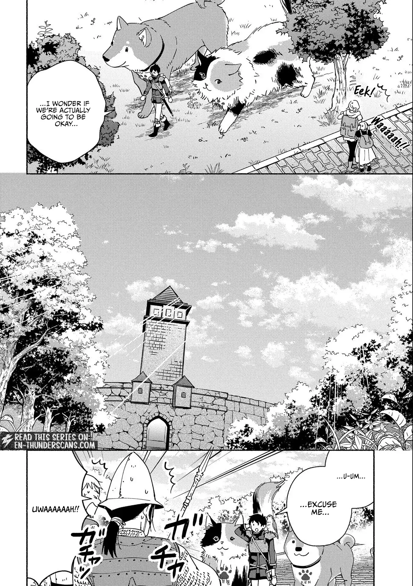 Mofumofu to Mukumuku to Isekai Hyouryuu Seikatsu Chapter 3 — Page 9