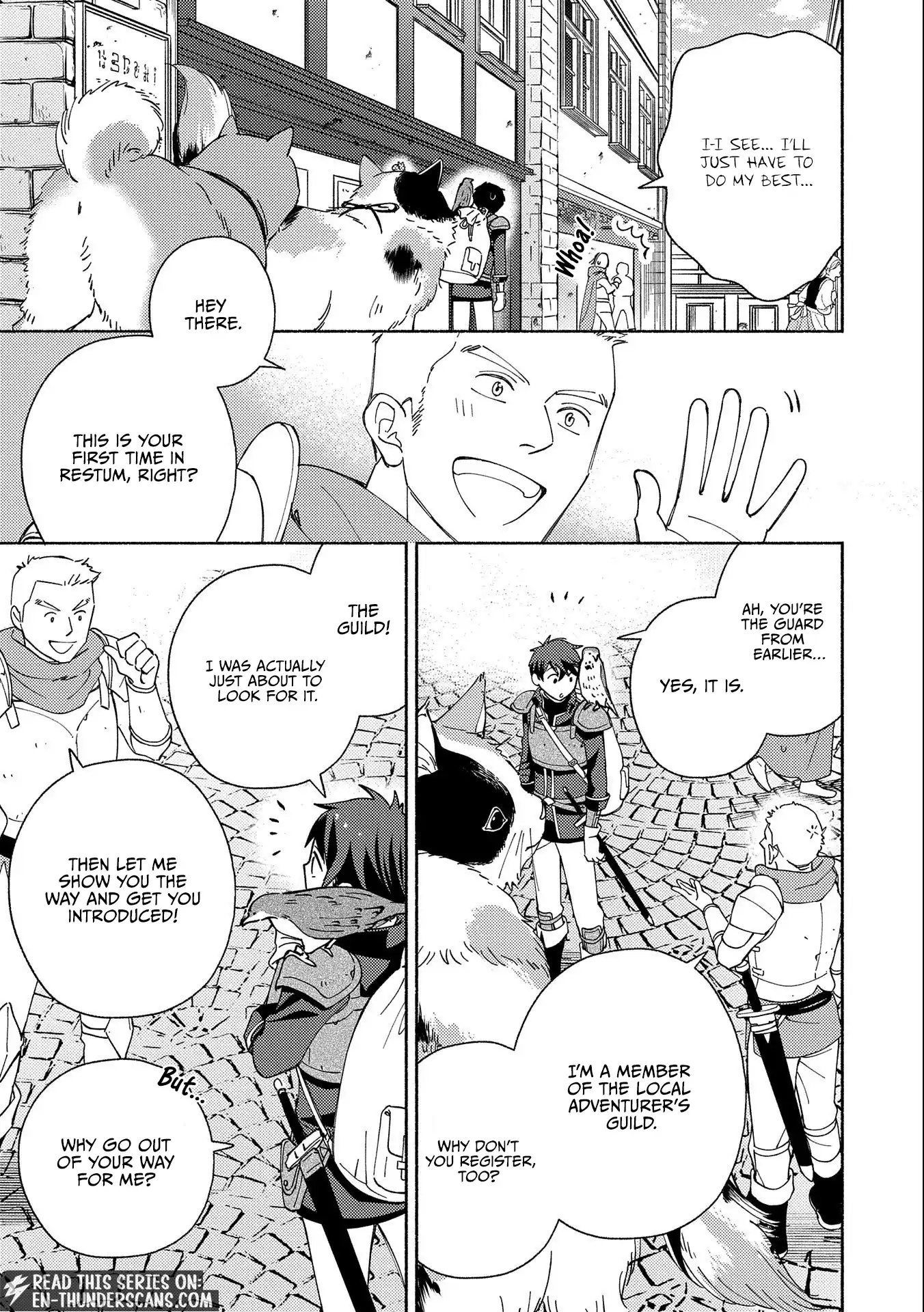Mofumofu to Mukumuku to Isekai Hyouryuu Seikatsu Chapter 3 — Page 12