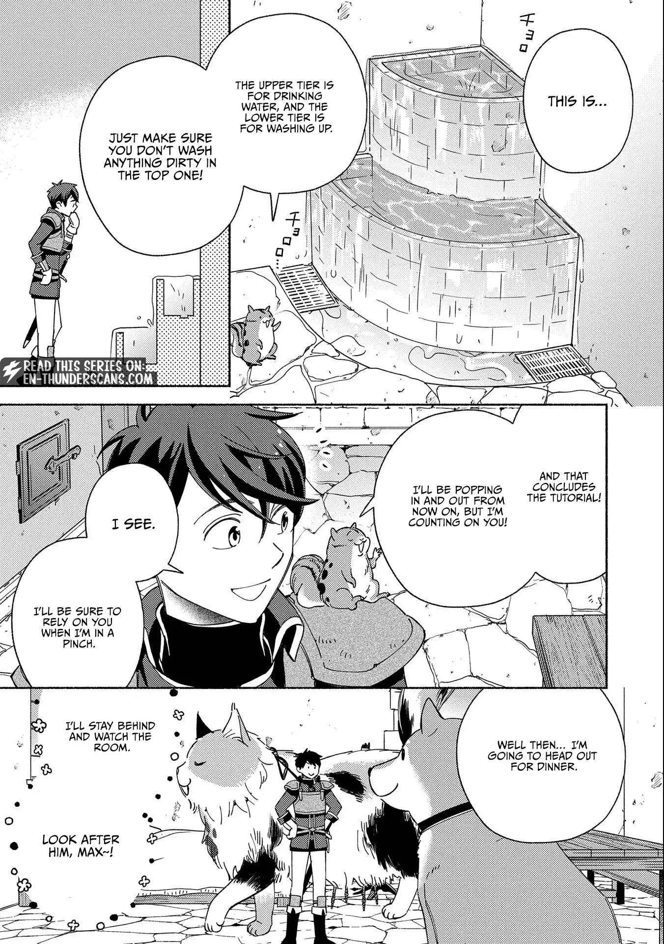 Mofumofu to Mukumuku to Isekai Hyouryuu Seikatsu Chapter 3 — Page 22