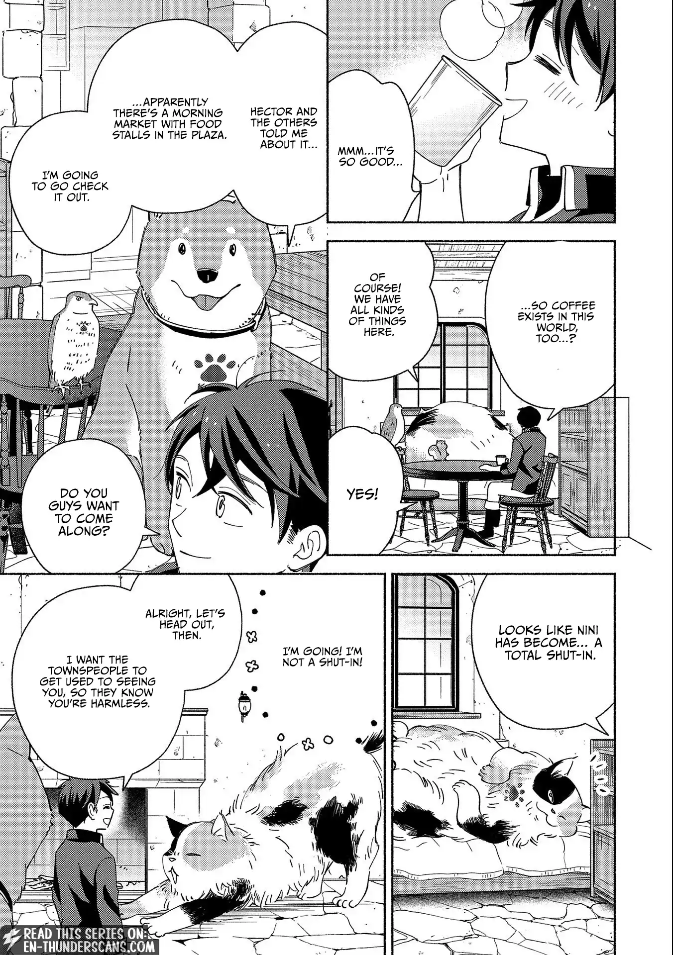 Mofumofu to Mukumuku to Isekai Hyouryuu Seikatsu Chapter 3 — Page 30