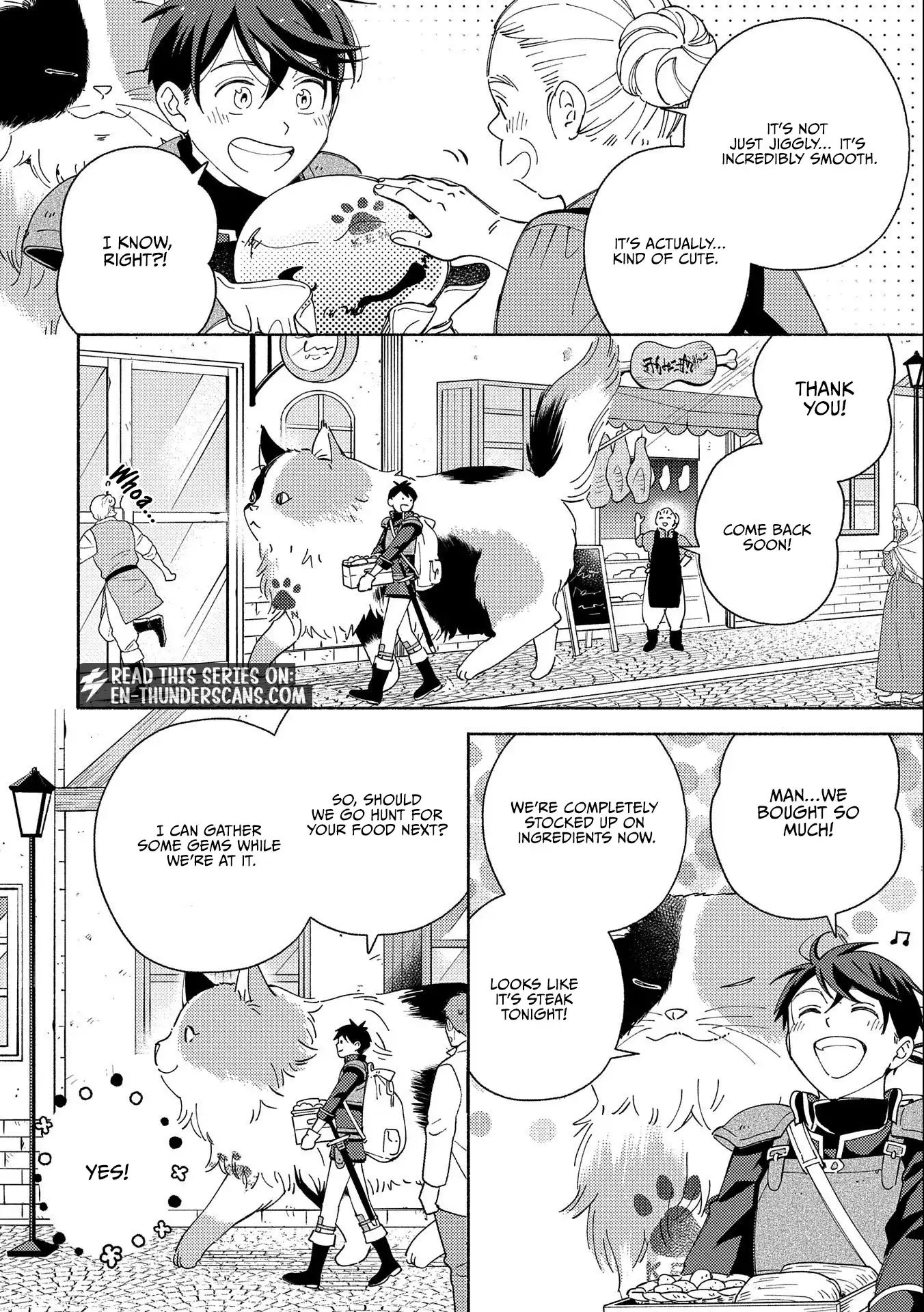 Mofumofu to Mukumuku to Isekai Hyouryuu Seikatsu Chapter 4 — Page 7
