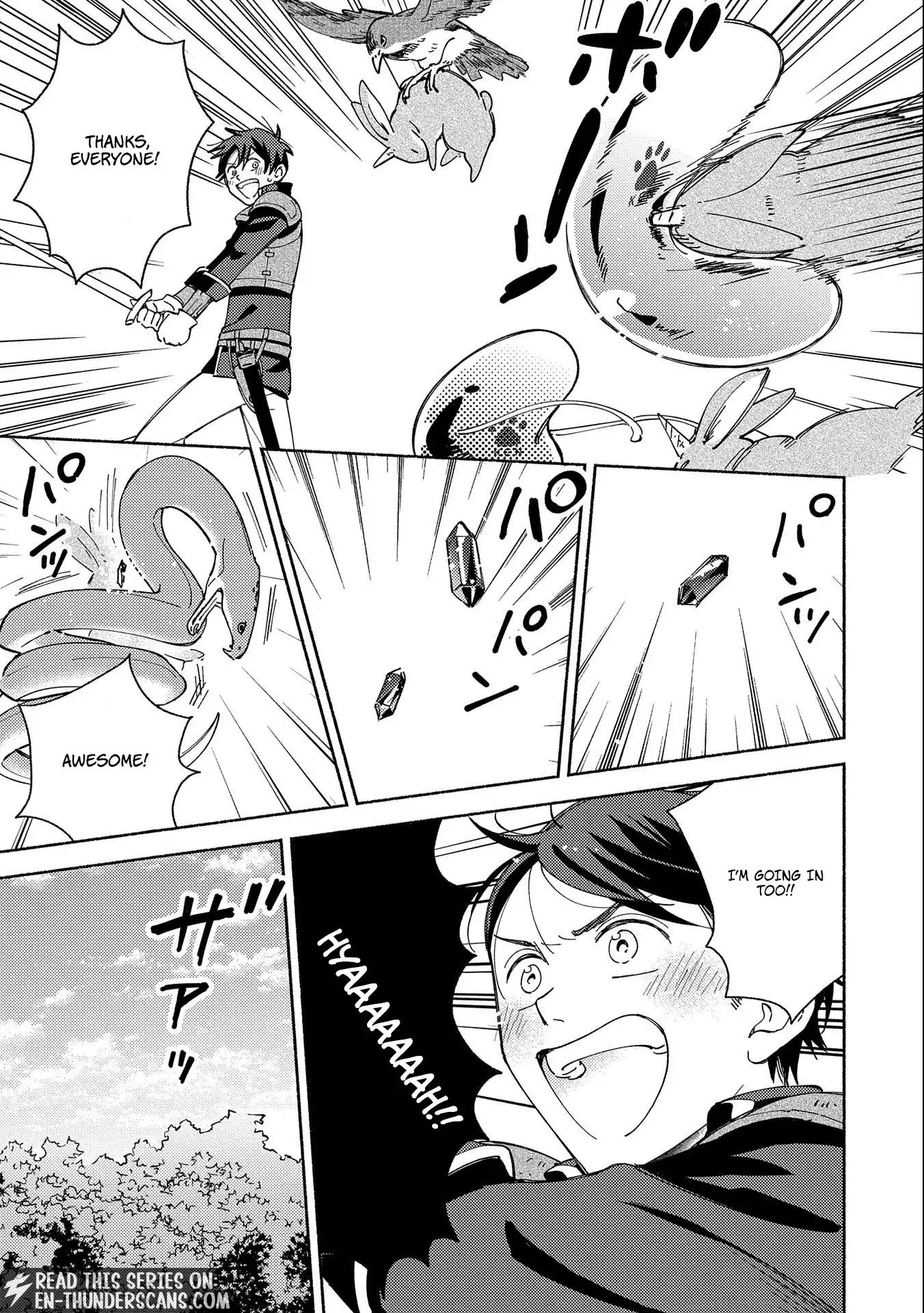 Mofumofu to Mukumuku to Isekai Hyouryuu Seikatsu Chapter 4 — Page 12