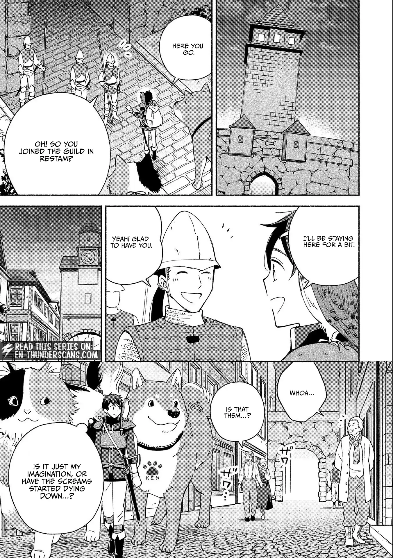 Mofumofu to Mukumuku to Isekai Hyouryuu Seikatsu Chapter 4 — Page 16