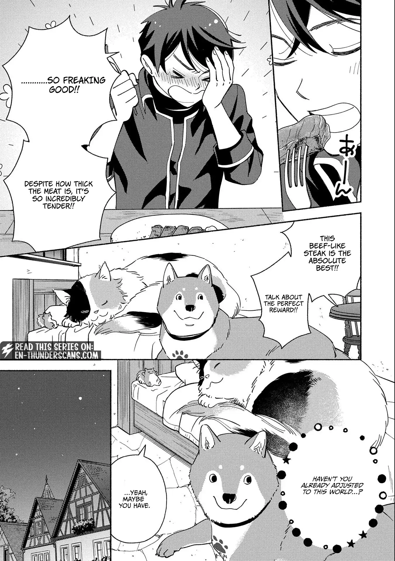 Mofumofu to Mukumuku to Isekai Hyouryuu Seikatsu Chapter 4 — Page 22