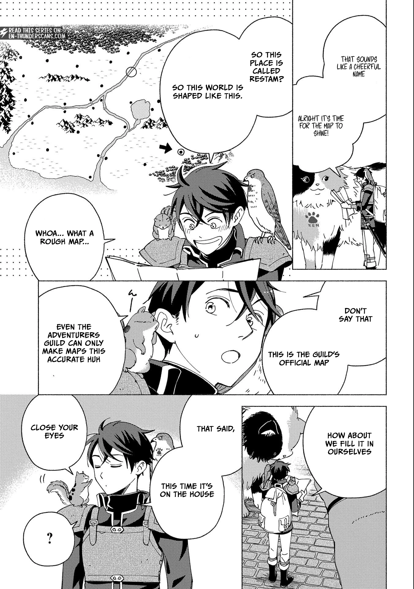 Mofumofu to Mukumuku to Isekai Hyouryuu Seikatsu Chapter 5 — Page 3