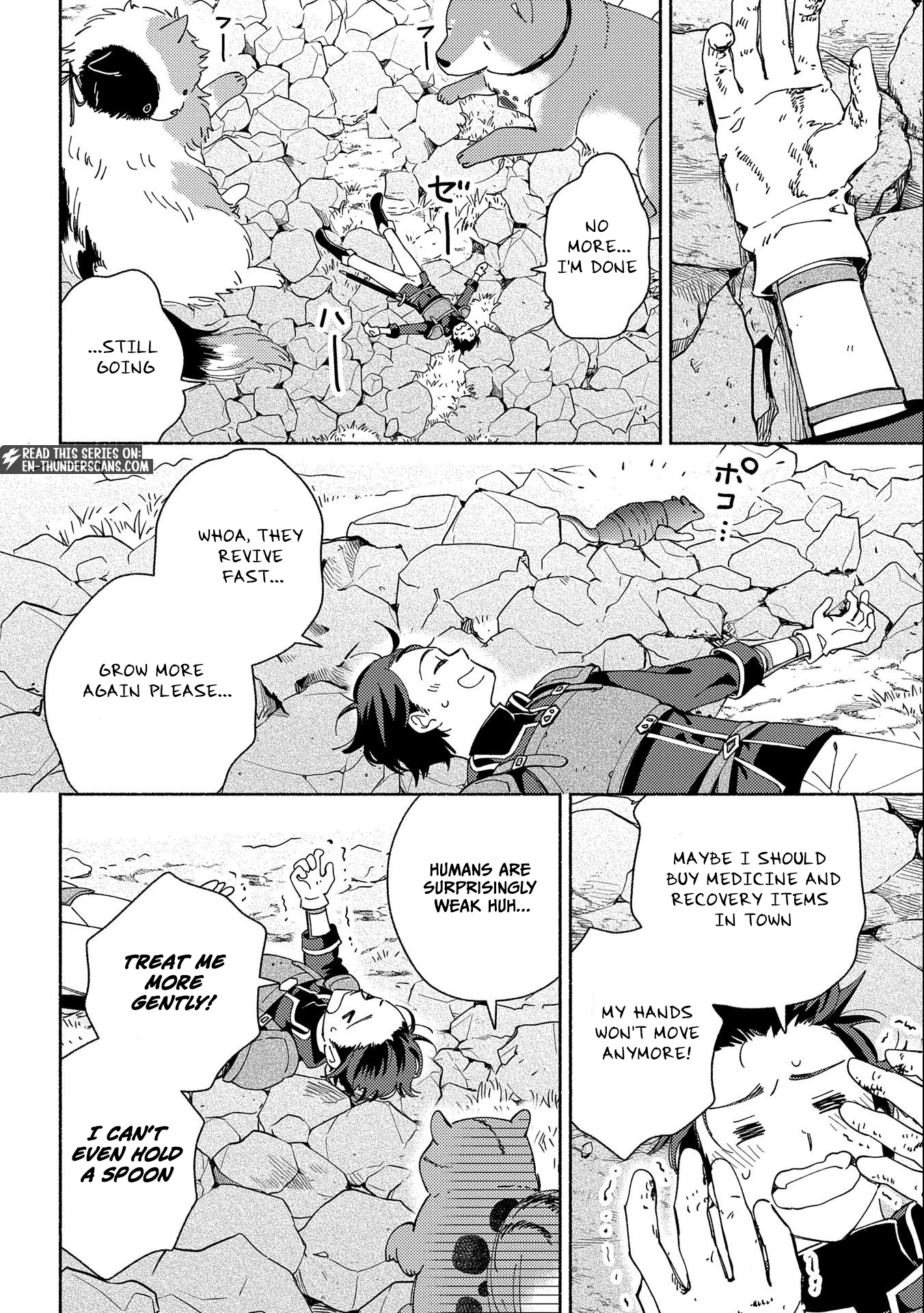Mofumofu to Mukumuku to Isekai Hyouryuu Seikatsu Chapter 5 — Page 12