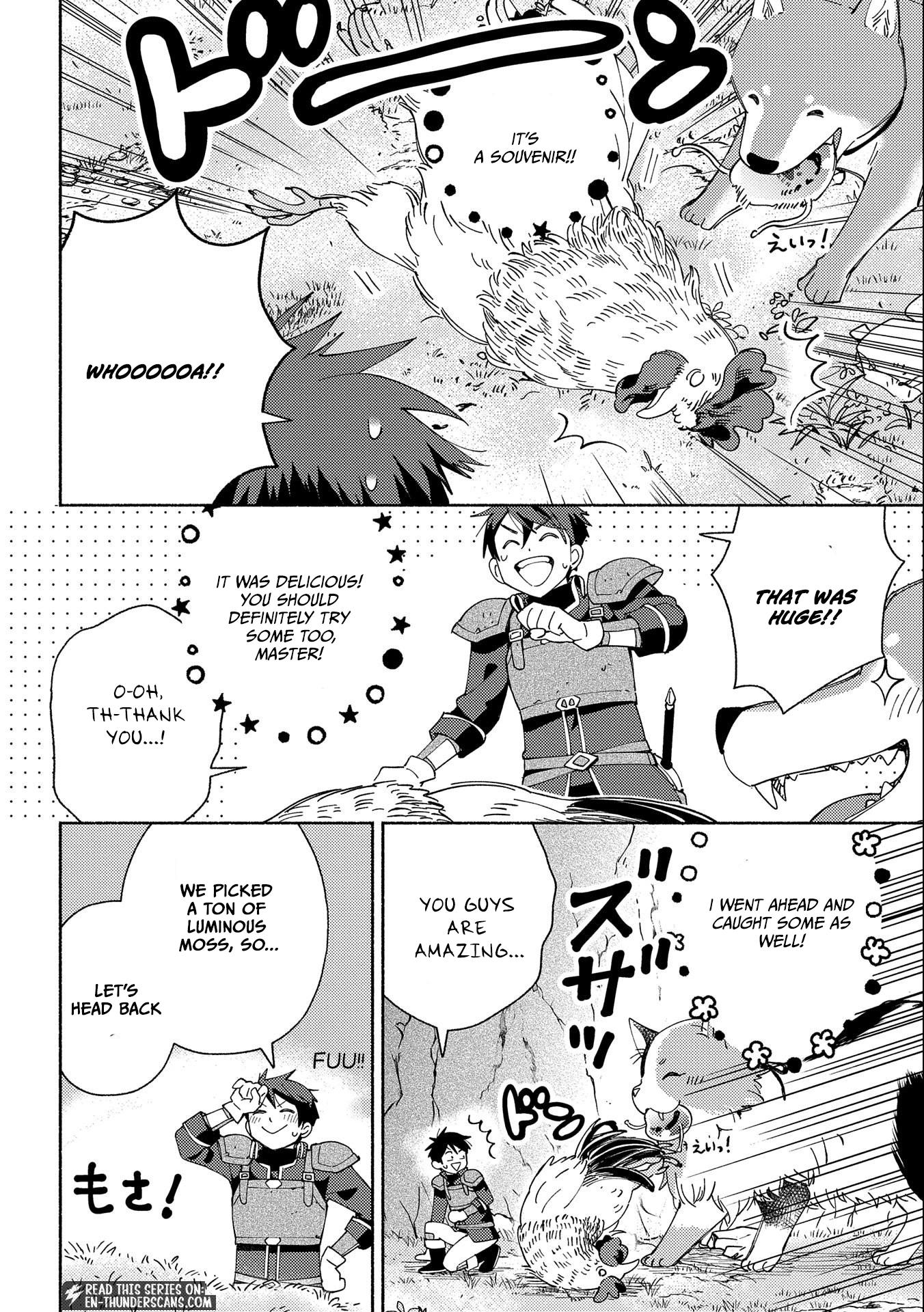 Mofumofu to Mukumuku to Isekai Hyouryuu Seikatsu Chapter 5 — Page 28