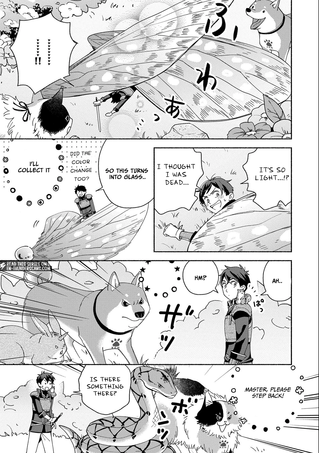 Mofumofu to Mukumuku to Isekai Hyouryuu Seikatsu Chapter 6 — Page 13