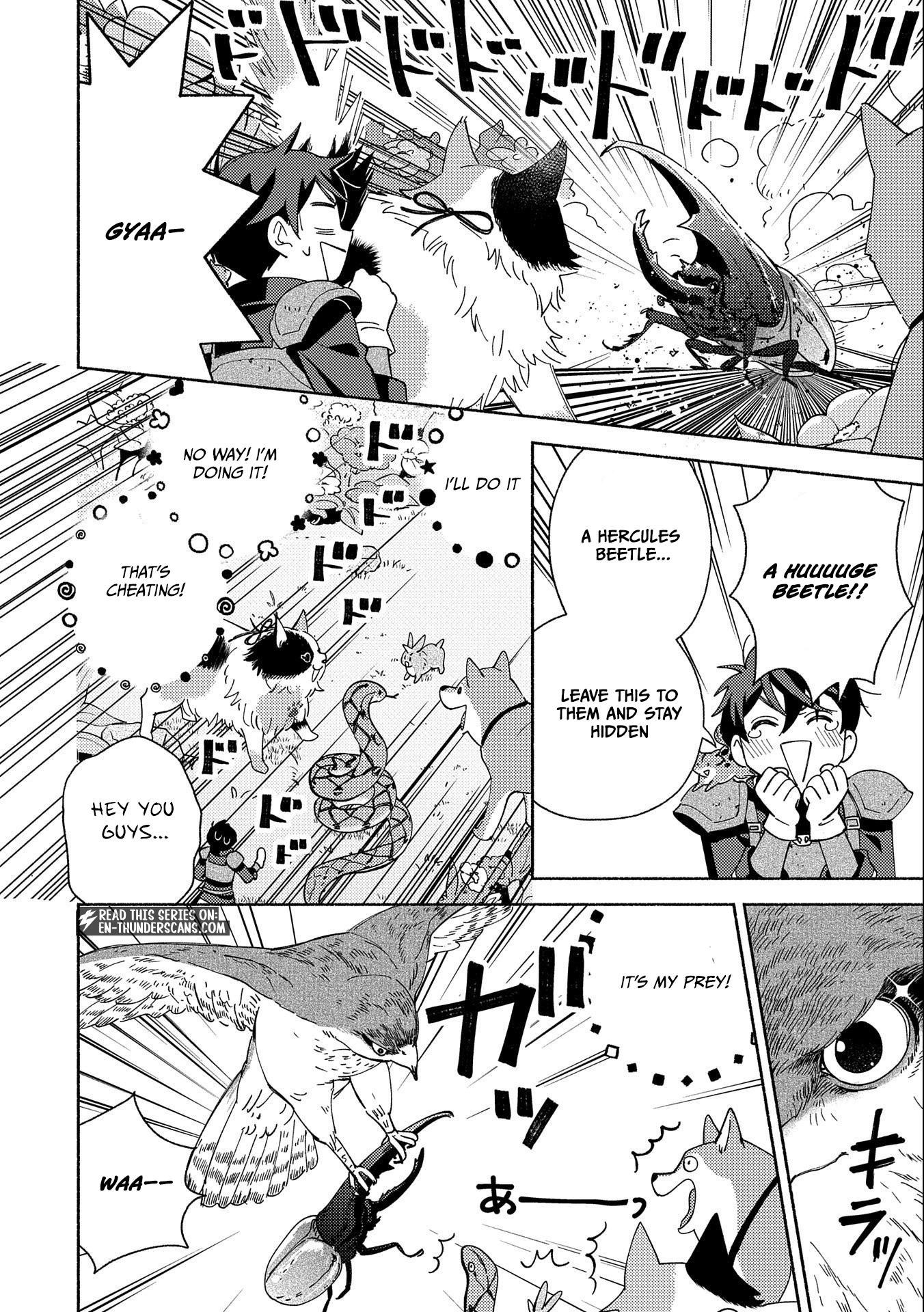 Mofumofu to Mukumuku to Isekai Hyouryuu Seikatsu Chapter 6 — Page 14