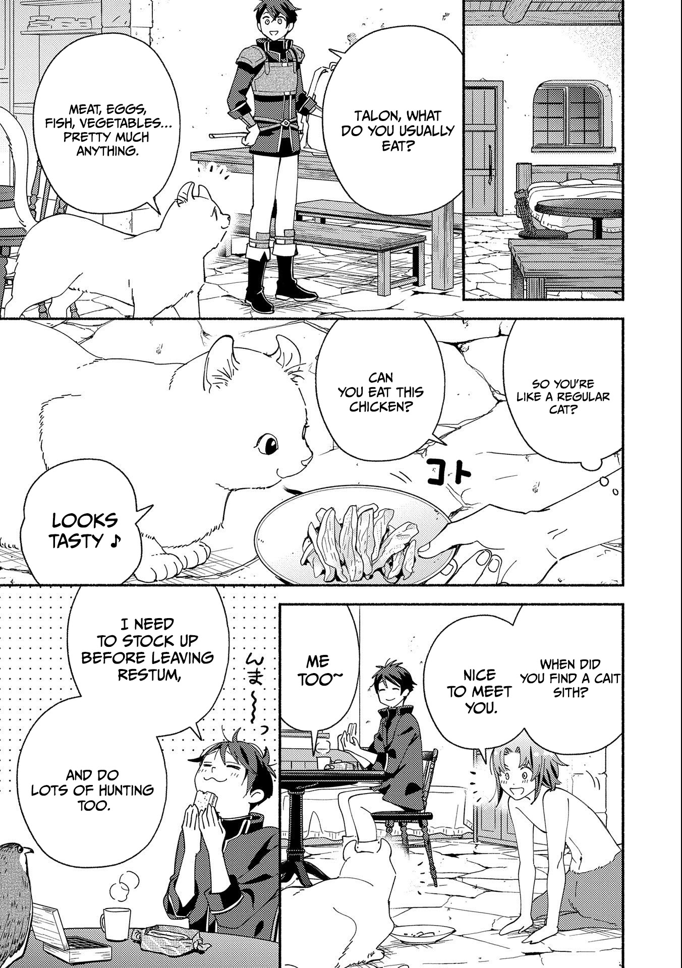Mofumofu to Mukumuku to Isekai Hyouryuu Seikatsu Chapter 8 — Page 14