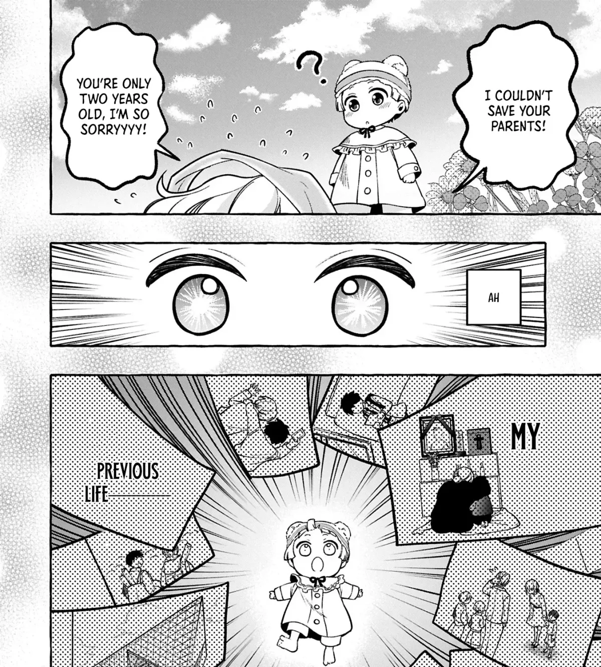 Moto Kizoku no Yonkyoudai wa Kujikenai! Chibikko dakedo Okkina Mofumofu to Issho ni Taisetsu na Kazoku wo Mamoru no ra! Chapter 1 — Page 20